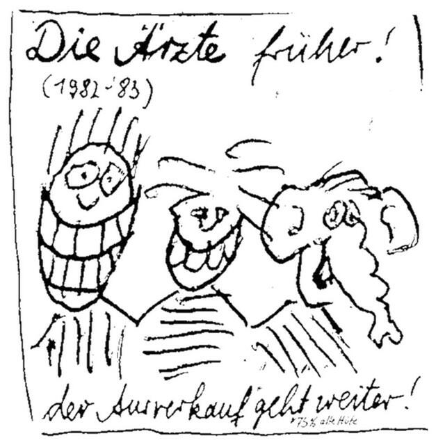 Релиз Die Ärzte früher! (1982-83)