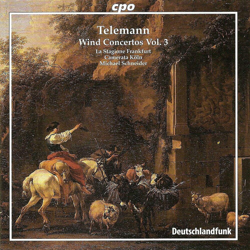 Релиз Telemann: Wind Concertos, Vol. 3