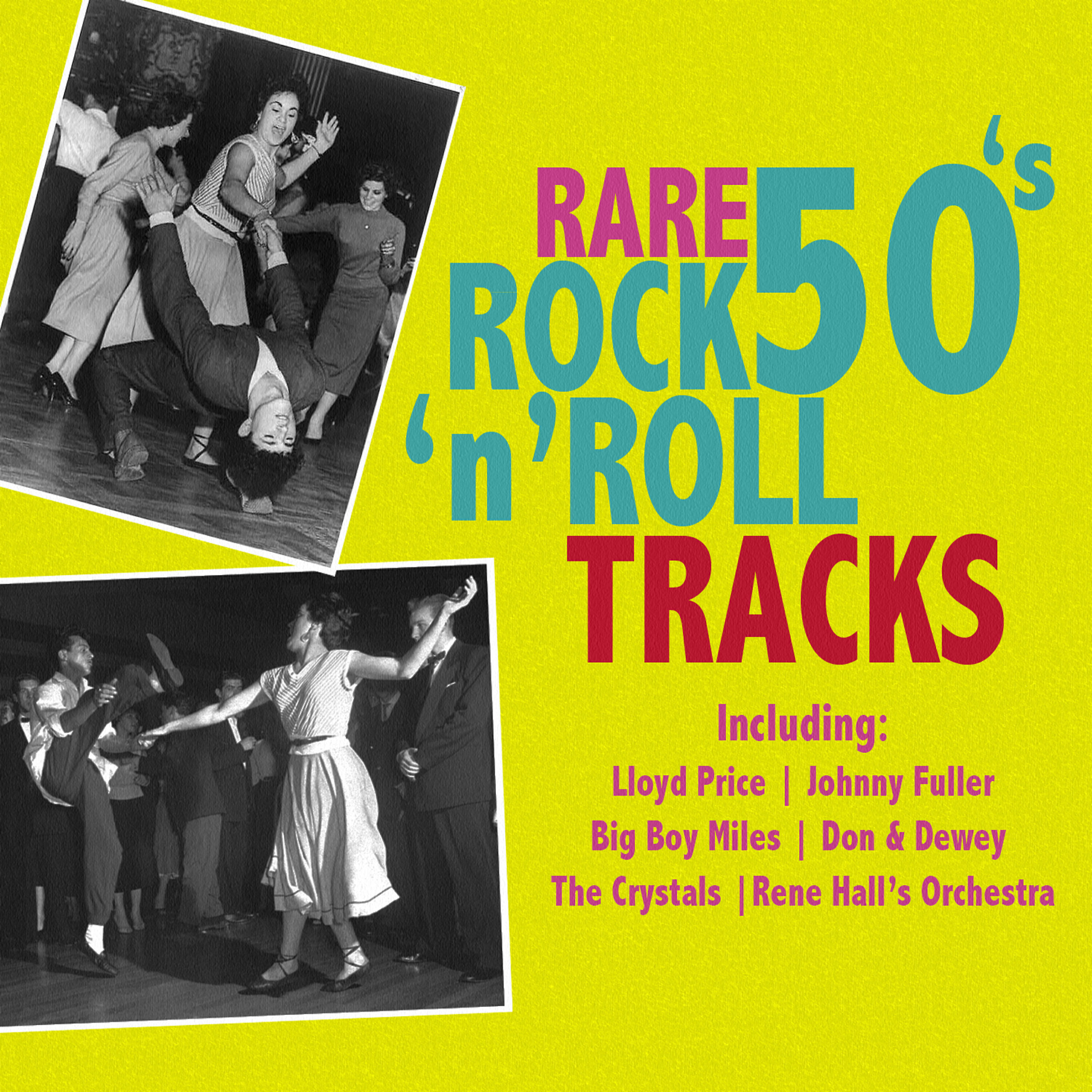 Релиз Rare 50's Rock 'N' Roll Tracks