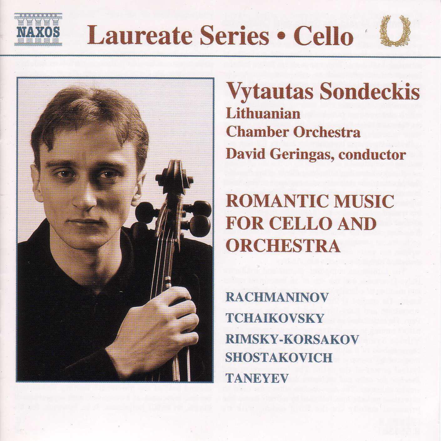 Релиз Cello Recital: Vytautas Sondeckis