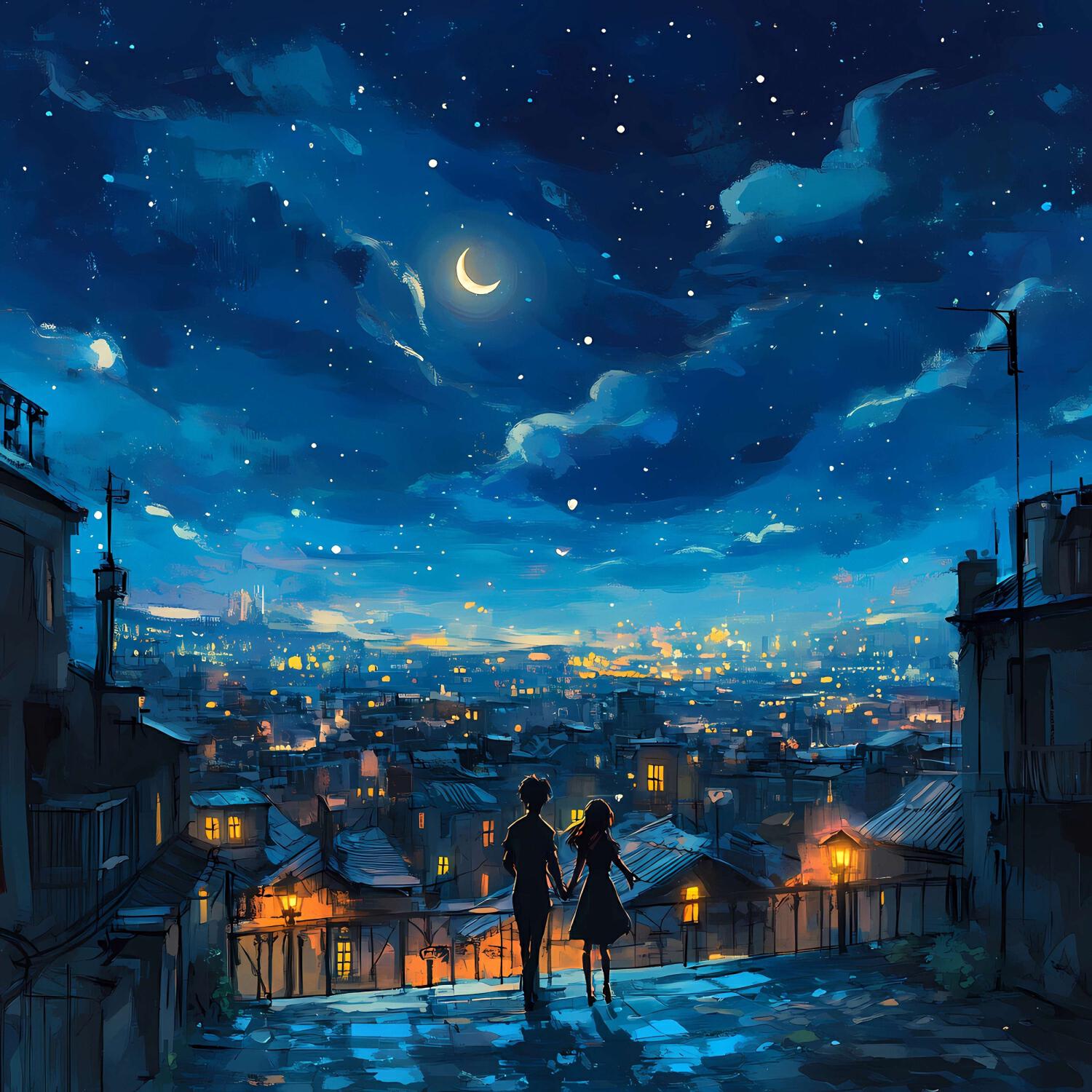 Релиз Night Walk on the Rooftops