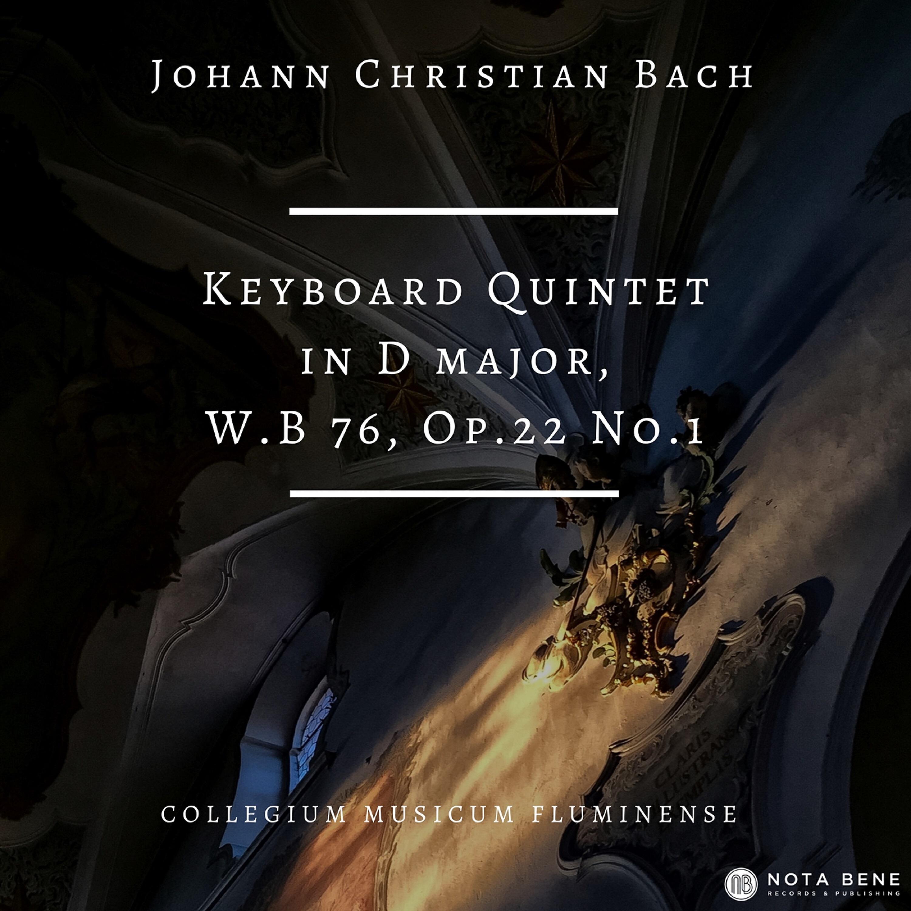 Релиз J. Ch. Bach: Keyboard Quintet in D Major, W.B. 76, Op. 22