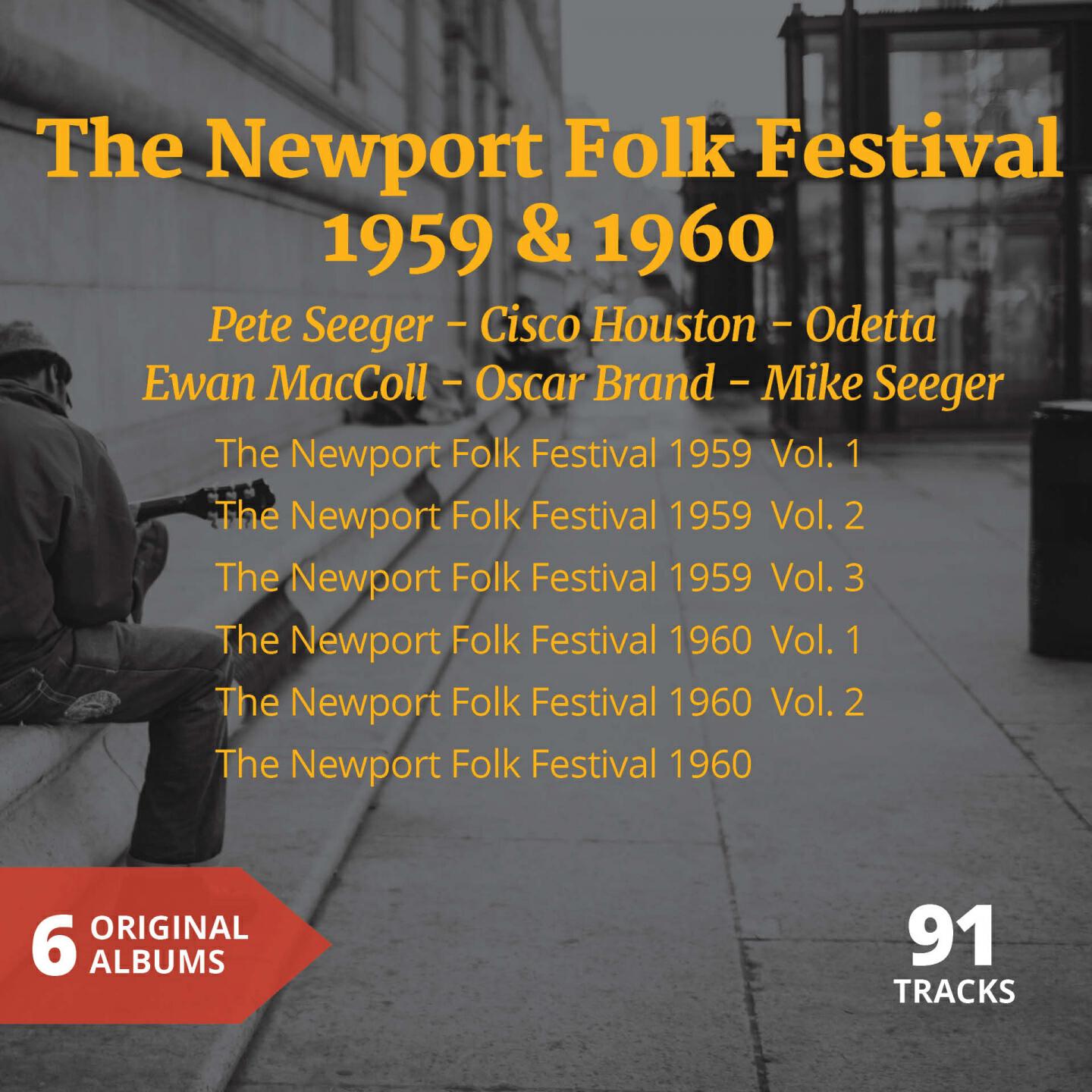 Релиз The Newport Folk Festival 1959 & 1960