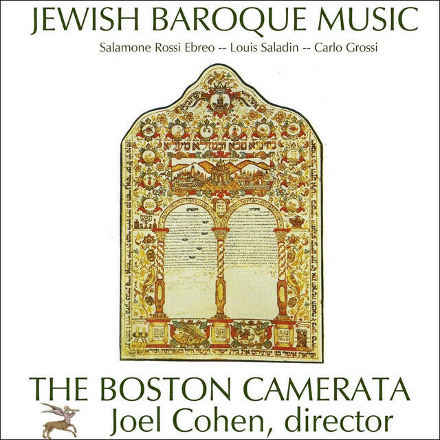 Релиз Jewish Baroque Music: Compositions By Salamone Rossi Ebreo, Carlo Grossi, And Louis Saladin