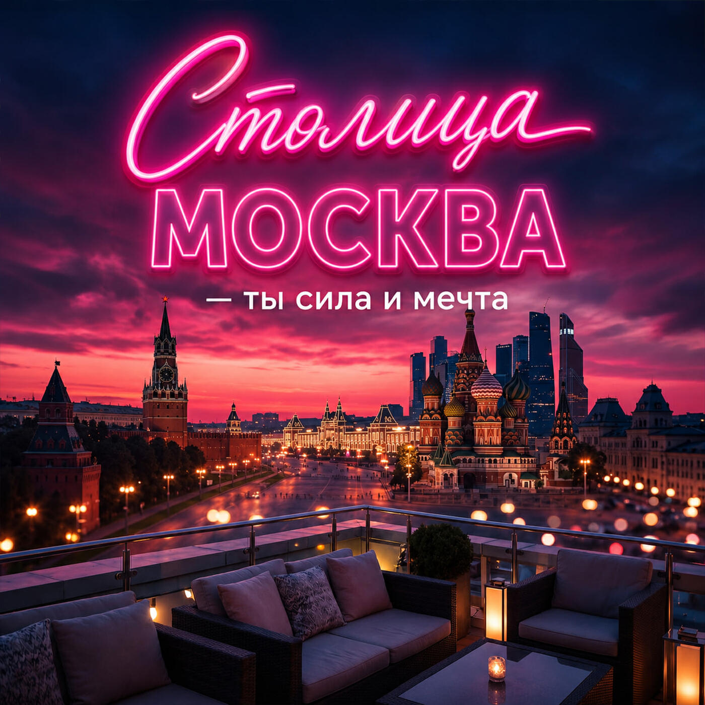 Релиз Москва - ты сила и мечта
