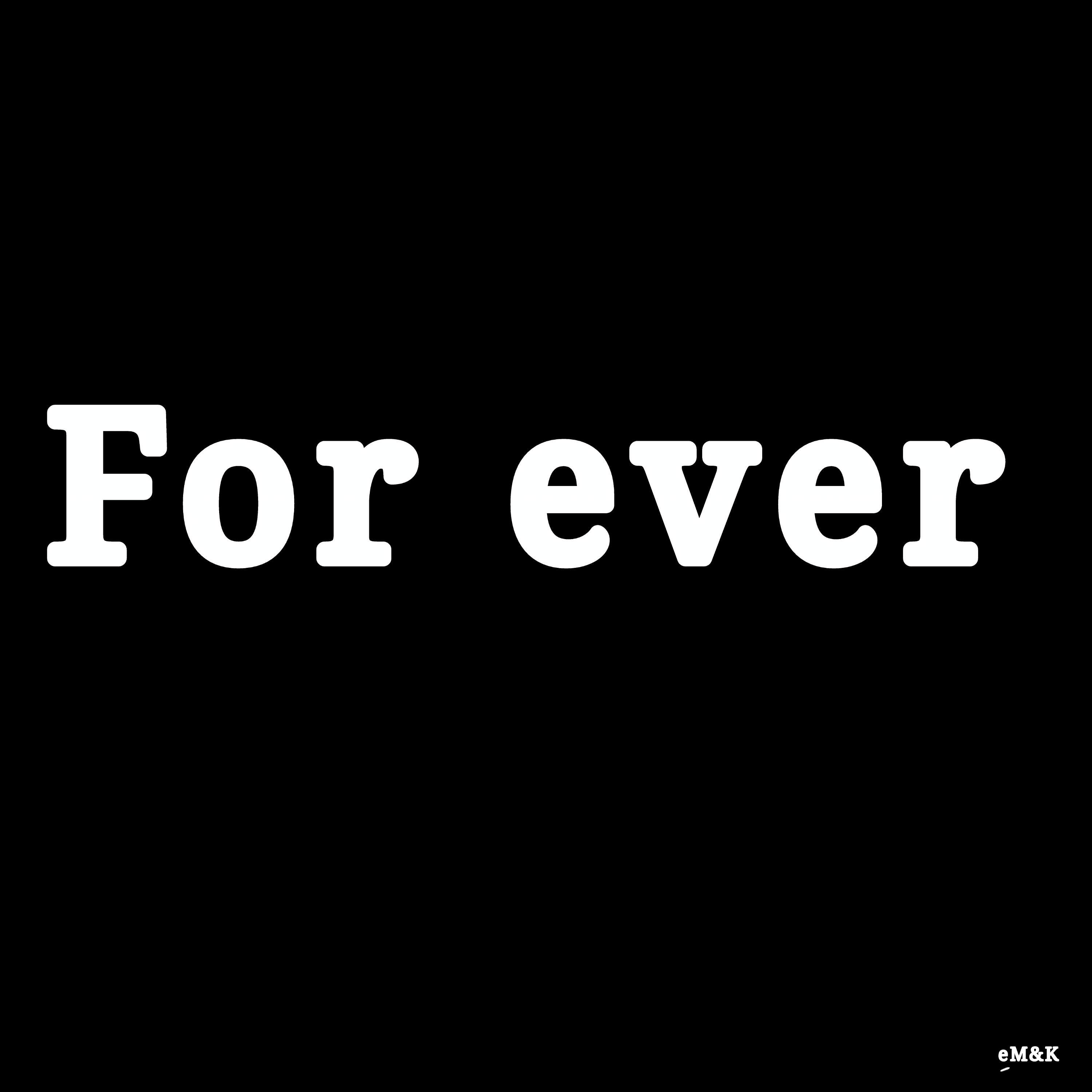 Релиз For ever