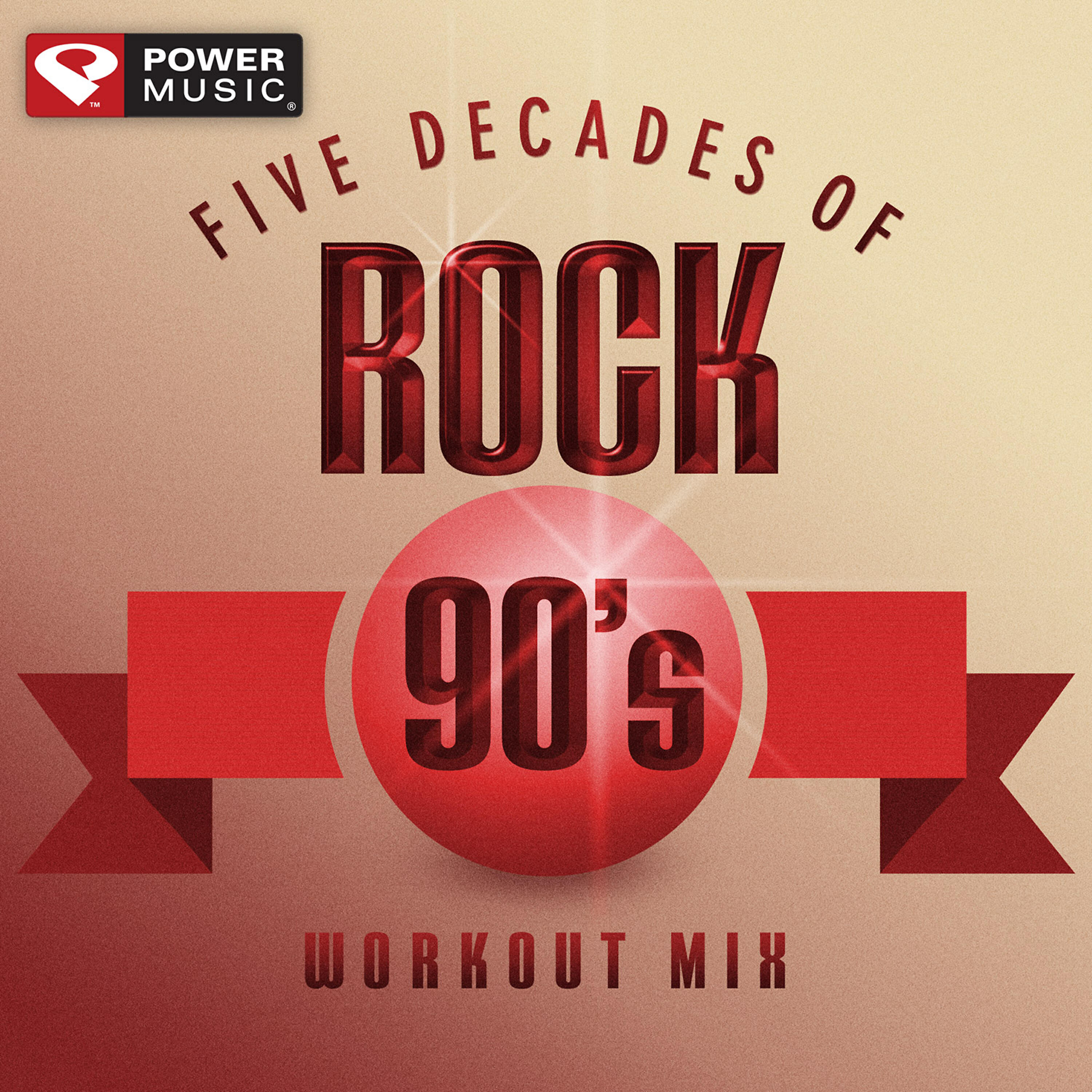Релиз Five Decades of Rock 90's Workout Mix (60 Minute Non-Stop Workout Mix (130 BPM) )