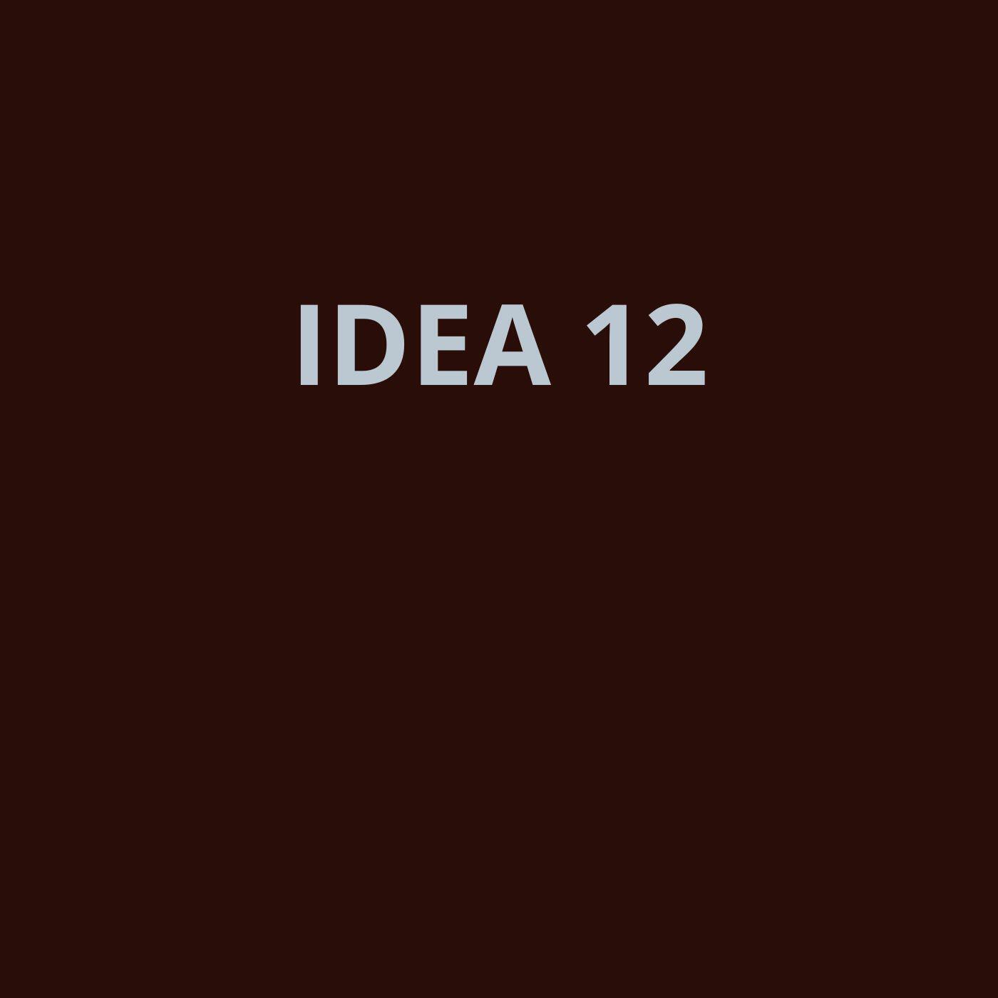 Релиз Idea 12