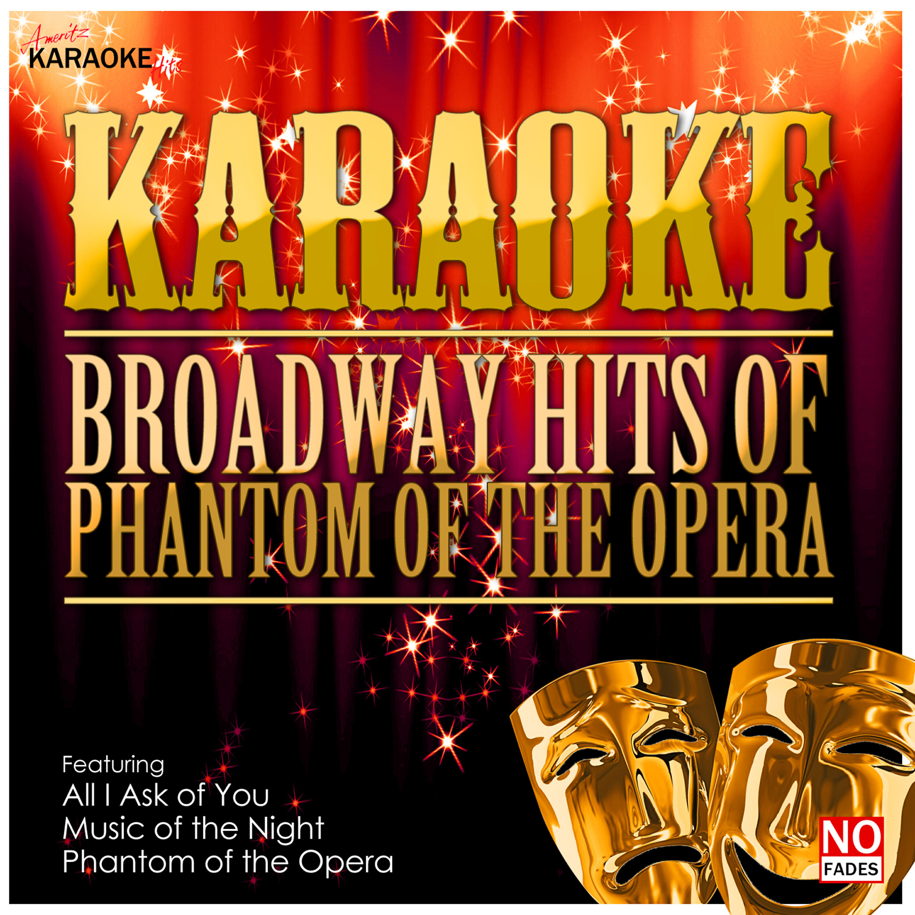 Постер альбома Karaoke - Broadway - Hits of Phantom of the Opera