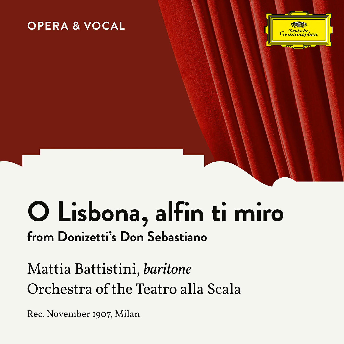 Релиз Donizetti: Don Sebastiano: O Lisbona, alfin ti miro