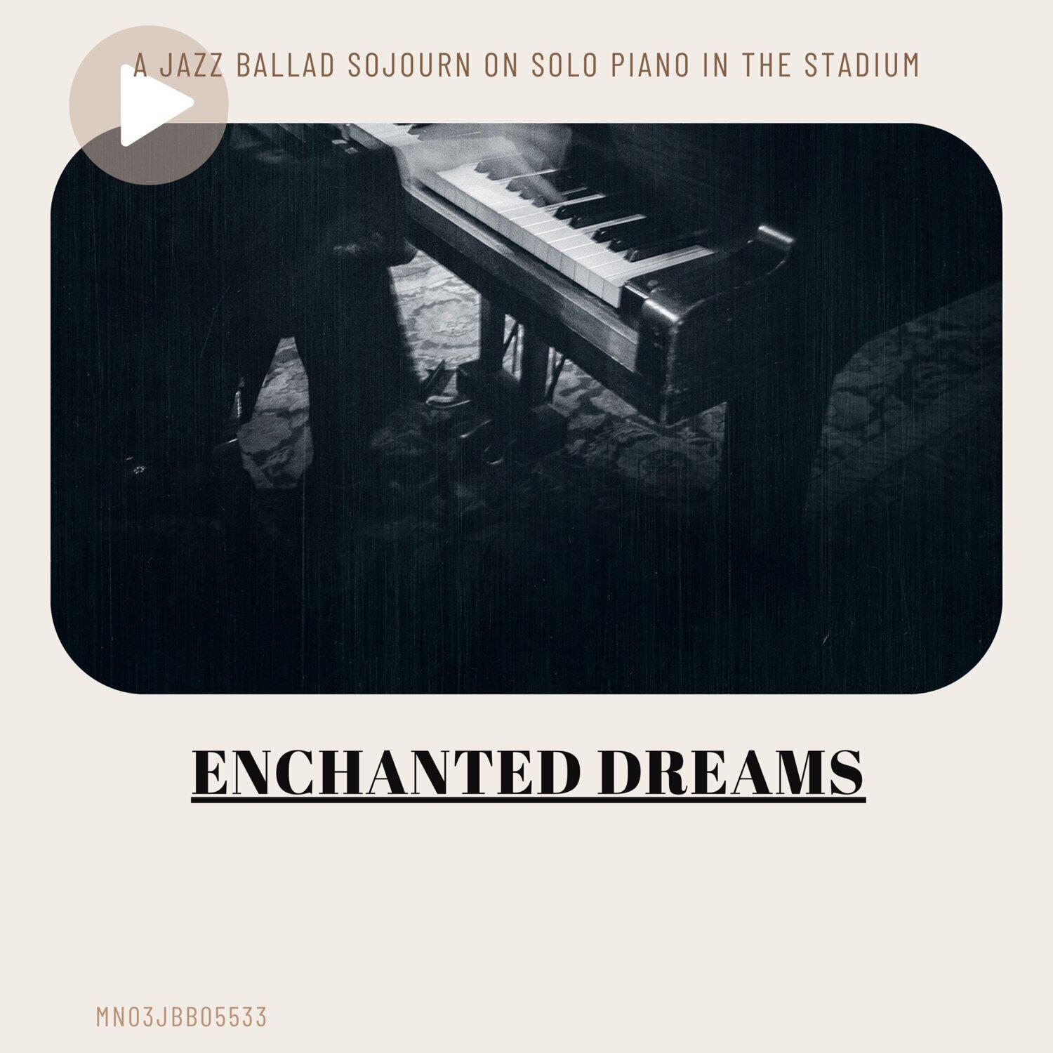 Постер альбома Enchanted Dreams: A Jazz Ballad Sojourn on Solo Piano in the Stadium