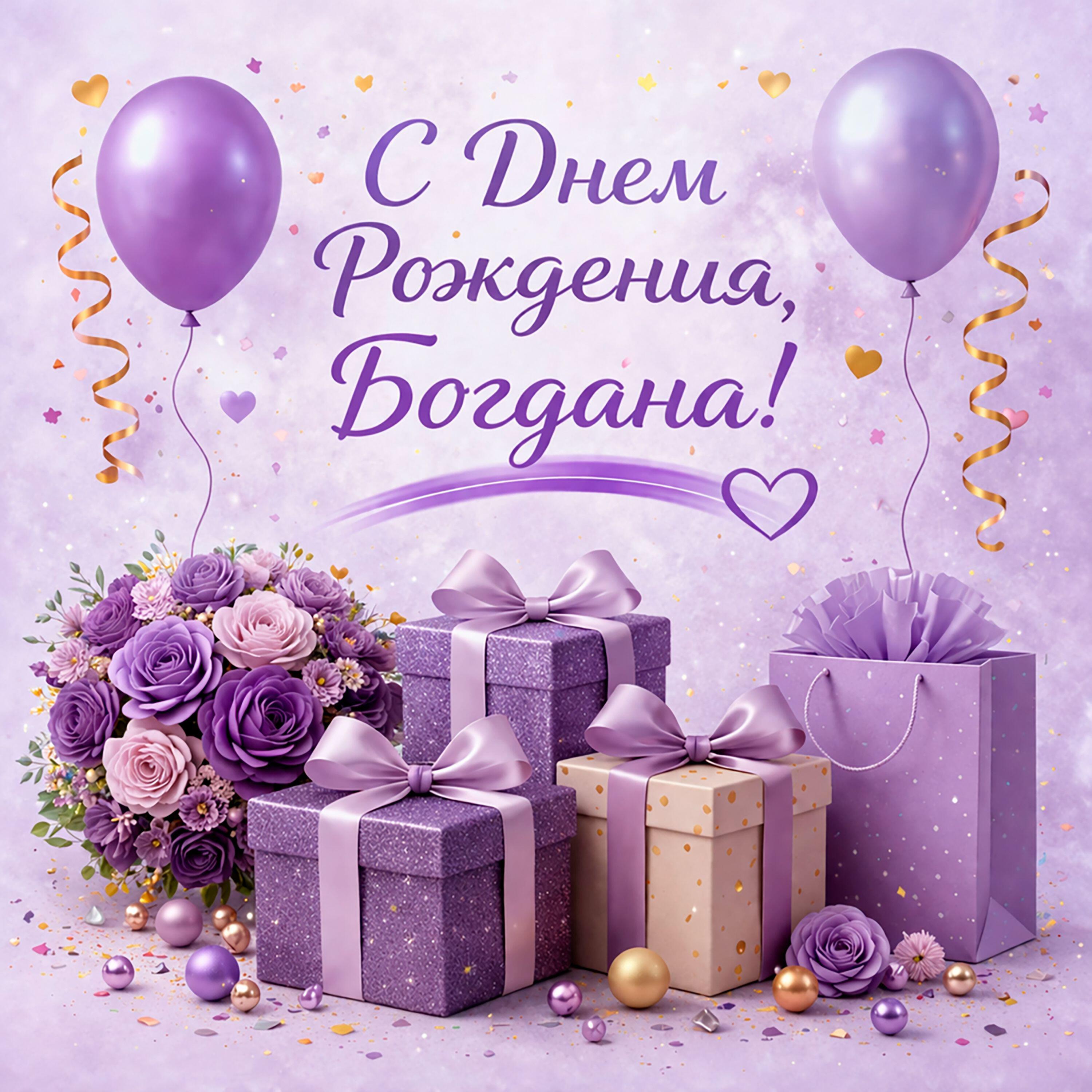 Релиз С днем рождения Богдана