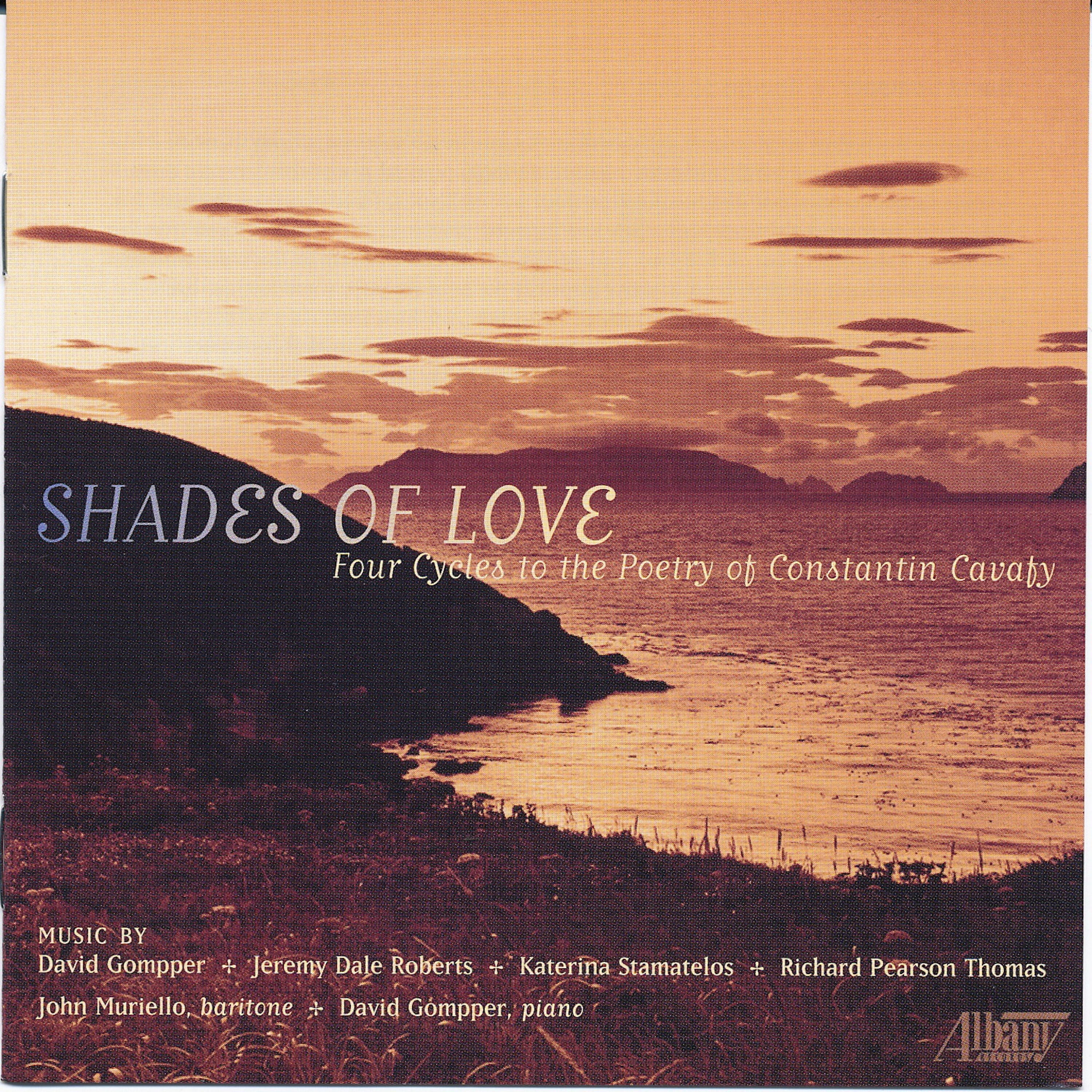 Релиз Shades of Love: Four Cycles to the Poetry of Constantin Cavafy