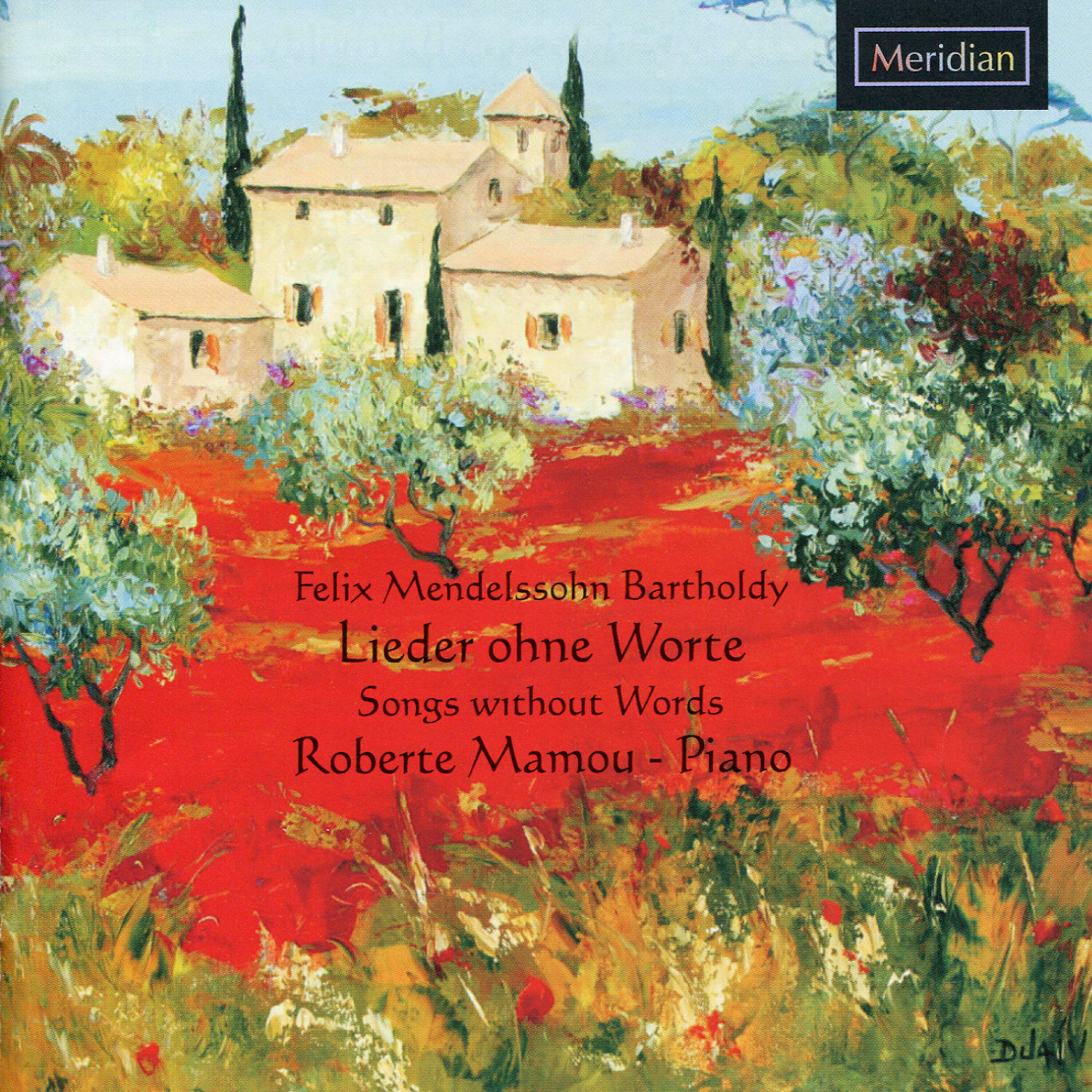 Релиз Mendelssohn: Songs Without Words