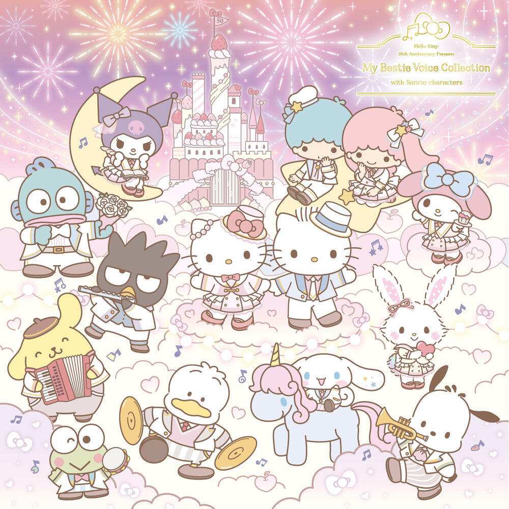 Релиз Hello Kitty 50th Anniversary Presents My Bestie Voice Collection with Sanrio characters