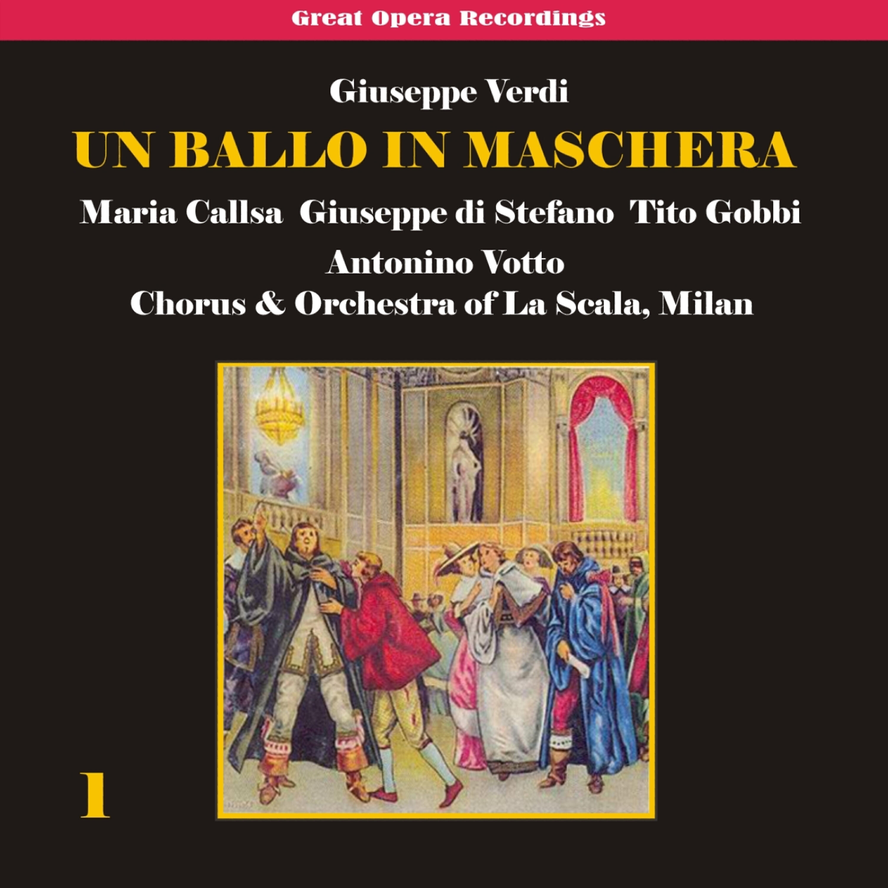 Релиз Giuseppe Verdi - Un ballo in maschera [1956], Vol. 1