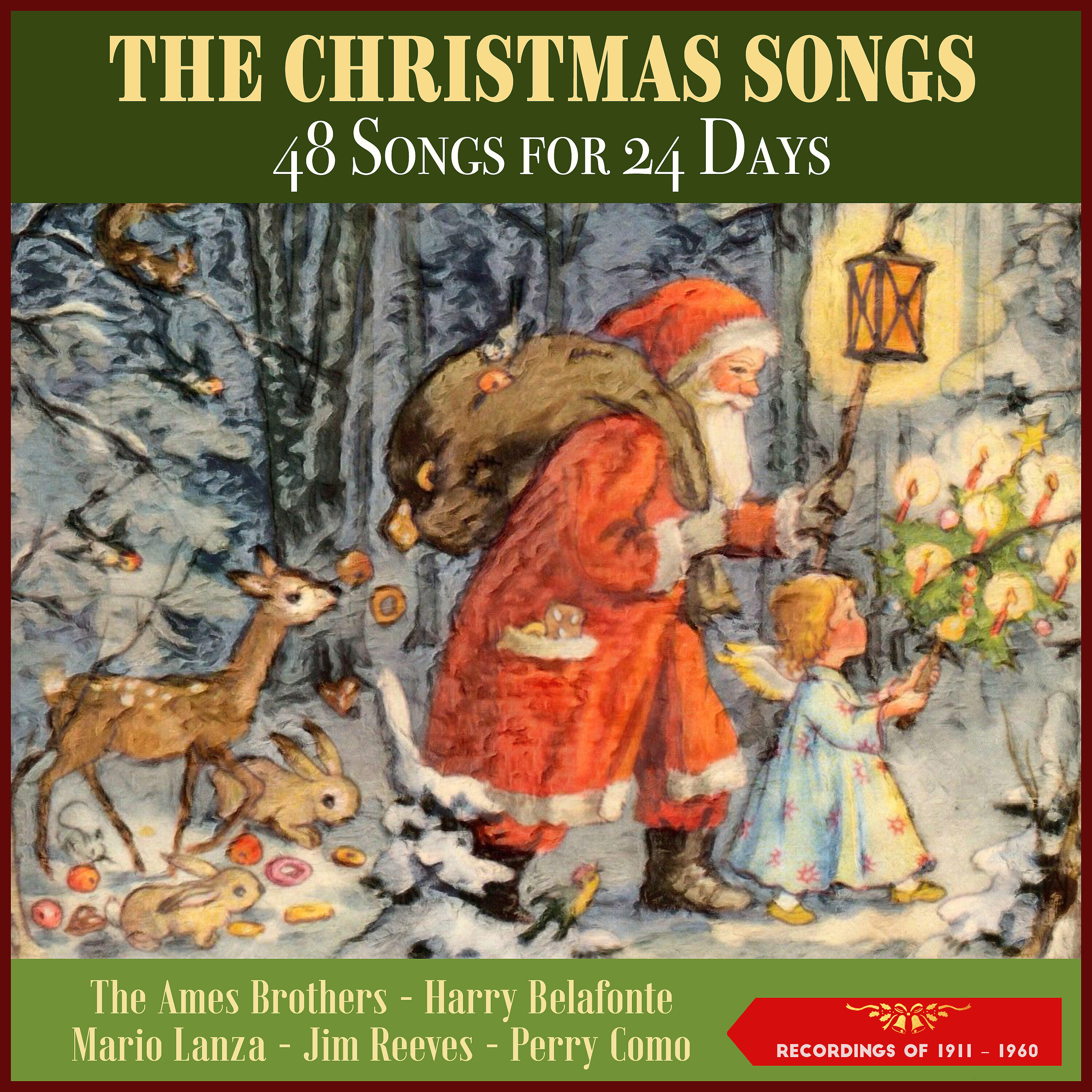 Релиз The Christmas Songs - 48 Songs for 24 Days