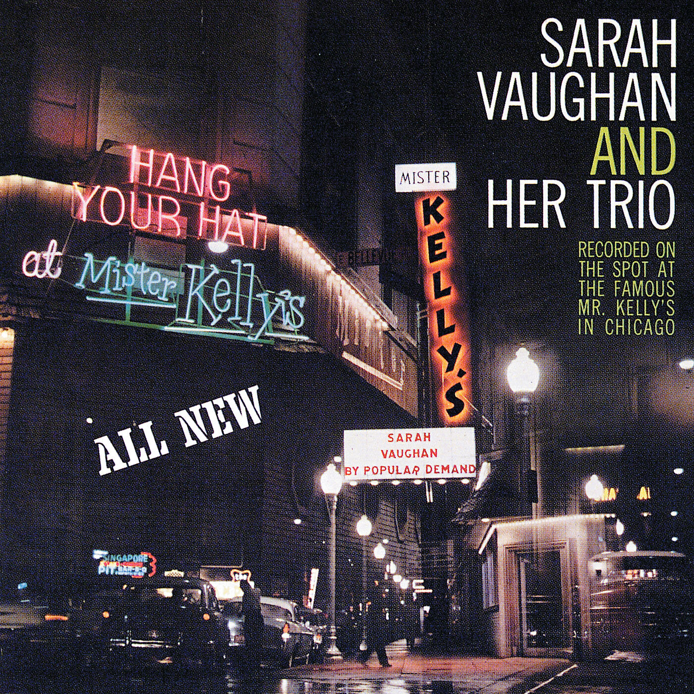 Релиз Sarah Vaughan At Mister Kelly's