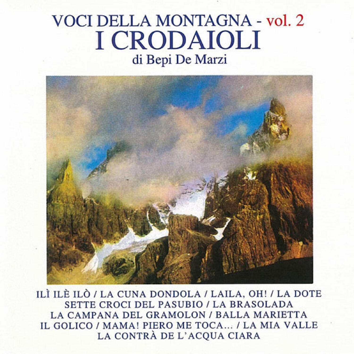 Релиз Voci della montagna, Vol. 2