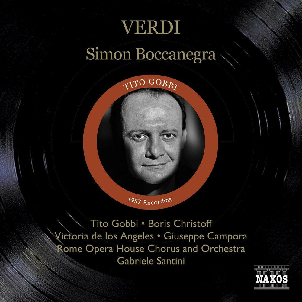 Релиз Verdi, G.: Simon Boccanegra (Gobbi, Christoff, Los Angeles, Santini) (1957)