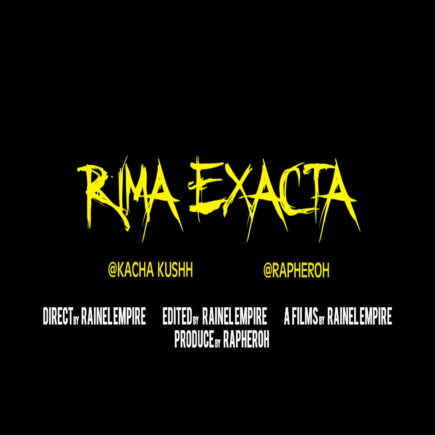 Релиз Rima Exacta (feat. Kacha Kushh)