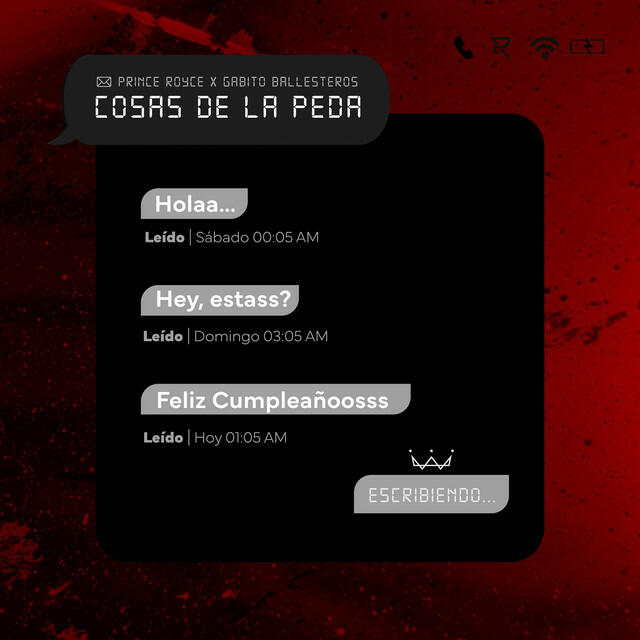 Релиз Cosas de la Peda (feat. Gabito Ballesteros)