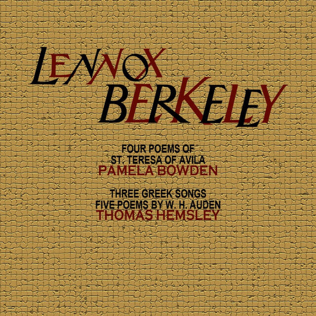 Релиз Bowden: Four Poems of St Teresa