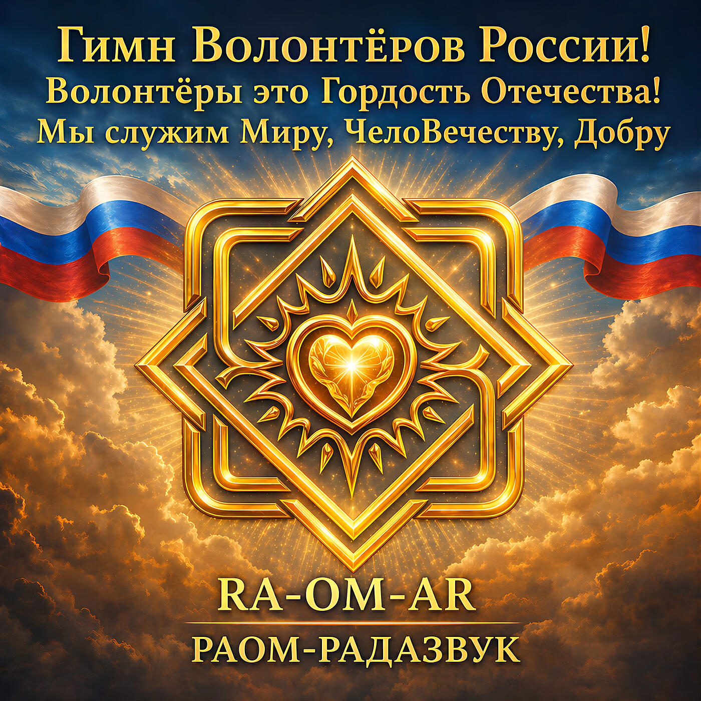 Релиз Гимн Волонтёров России! Волонтеры это Гордость Отечества! Мы служим Миру, ЧелоВечеству, Добру.