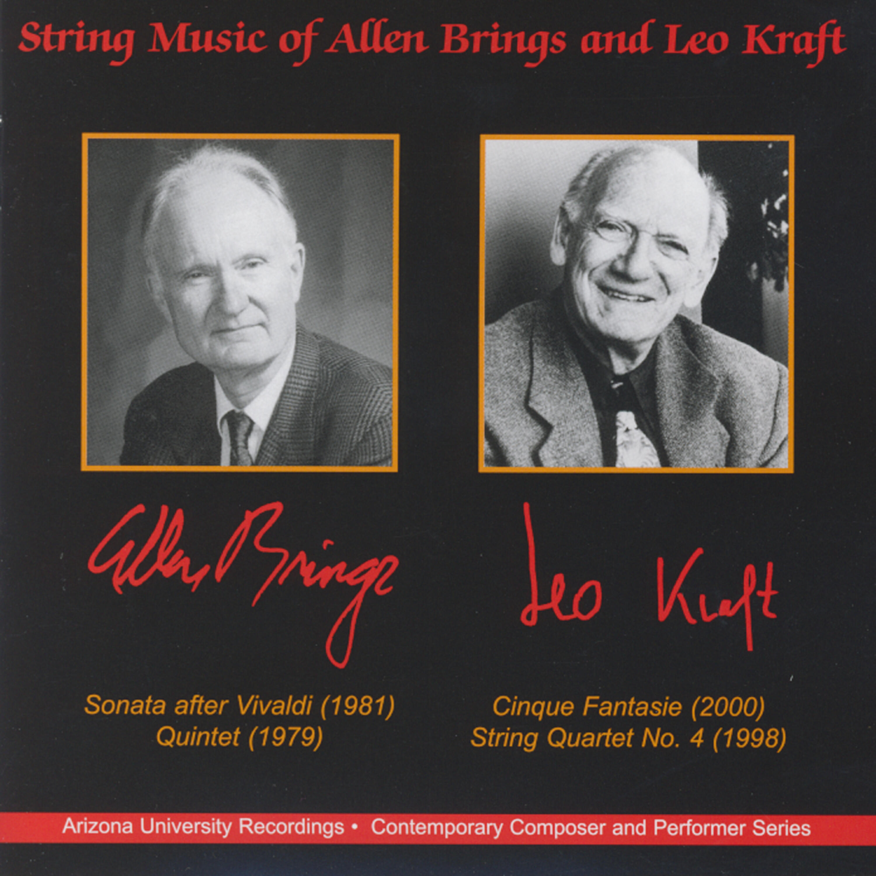 Релиз String Music of Allen Brings and Leo Kraft