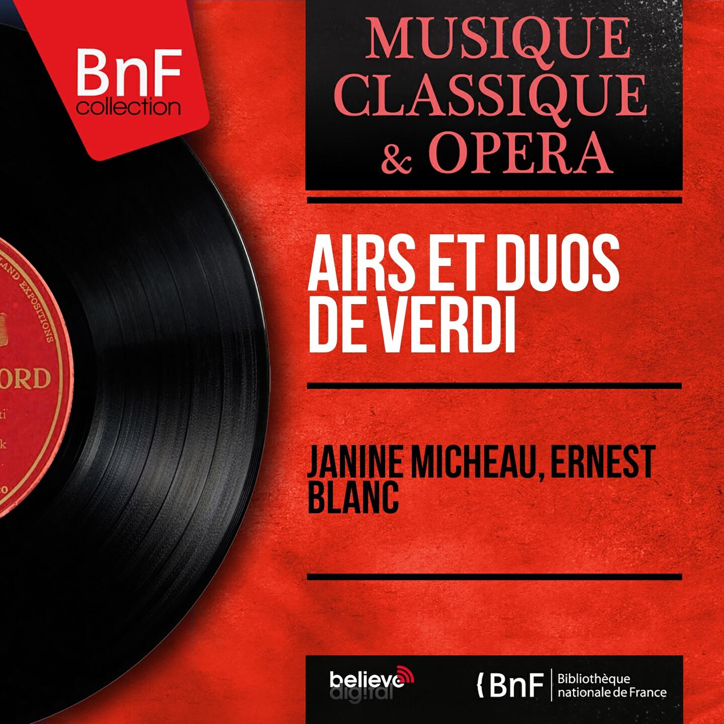 Релиз Airs et duos de Verdi (Stereo Version)