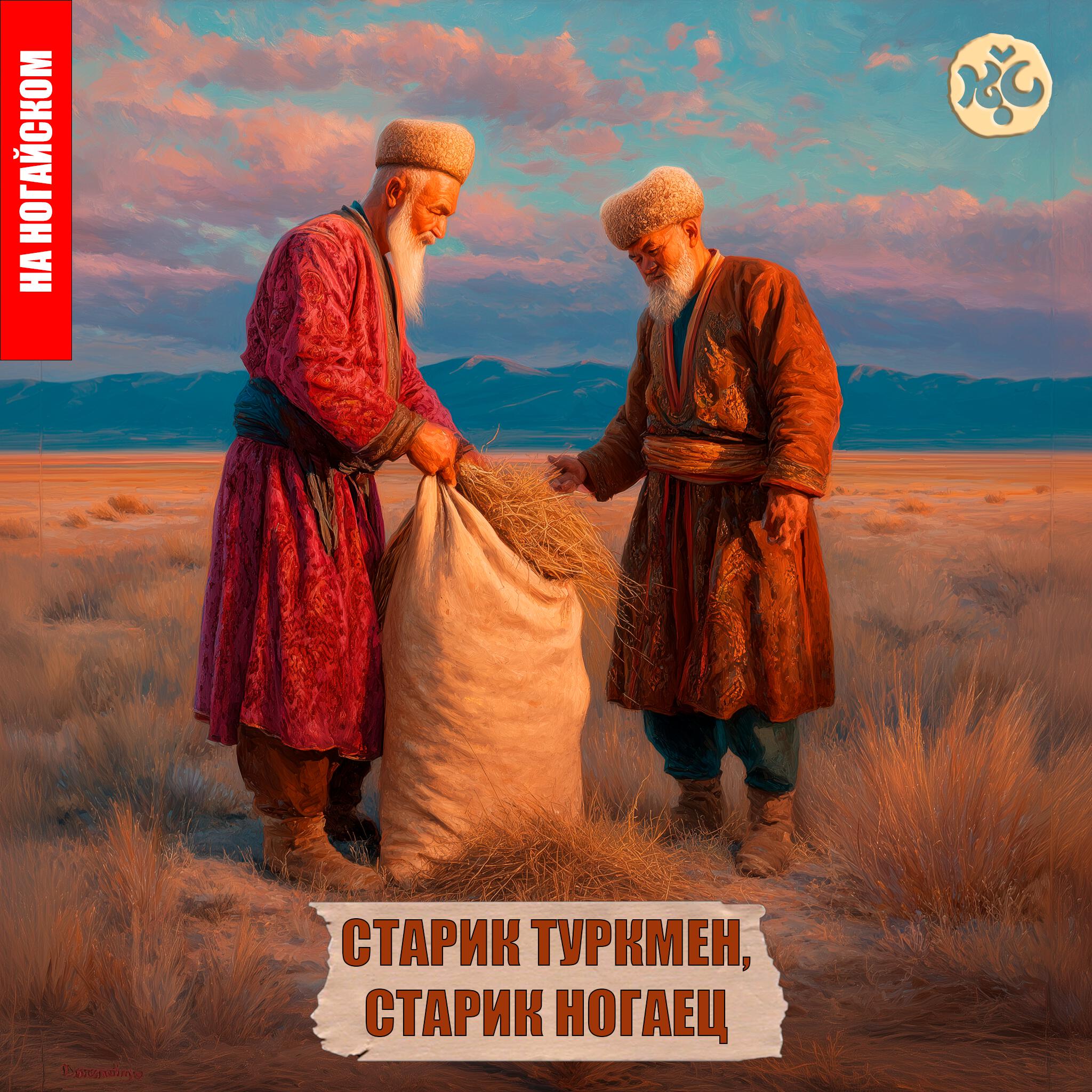 Релиз Старик туркмен, старик ногаец (на ногайском)
