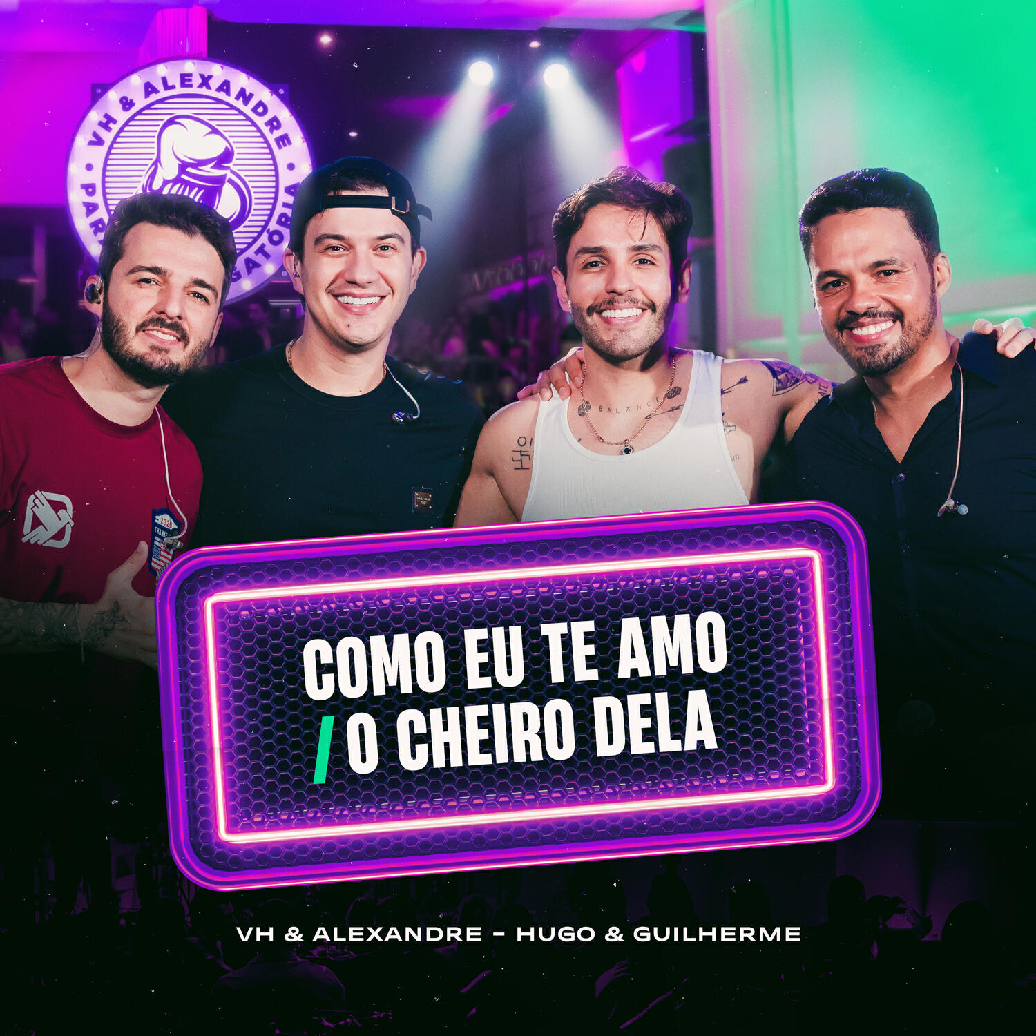 Релиз Como Eu Te Amo / O Cheiro Dela (Ao Vivo)