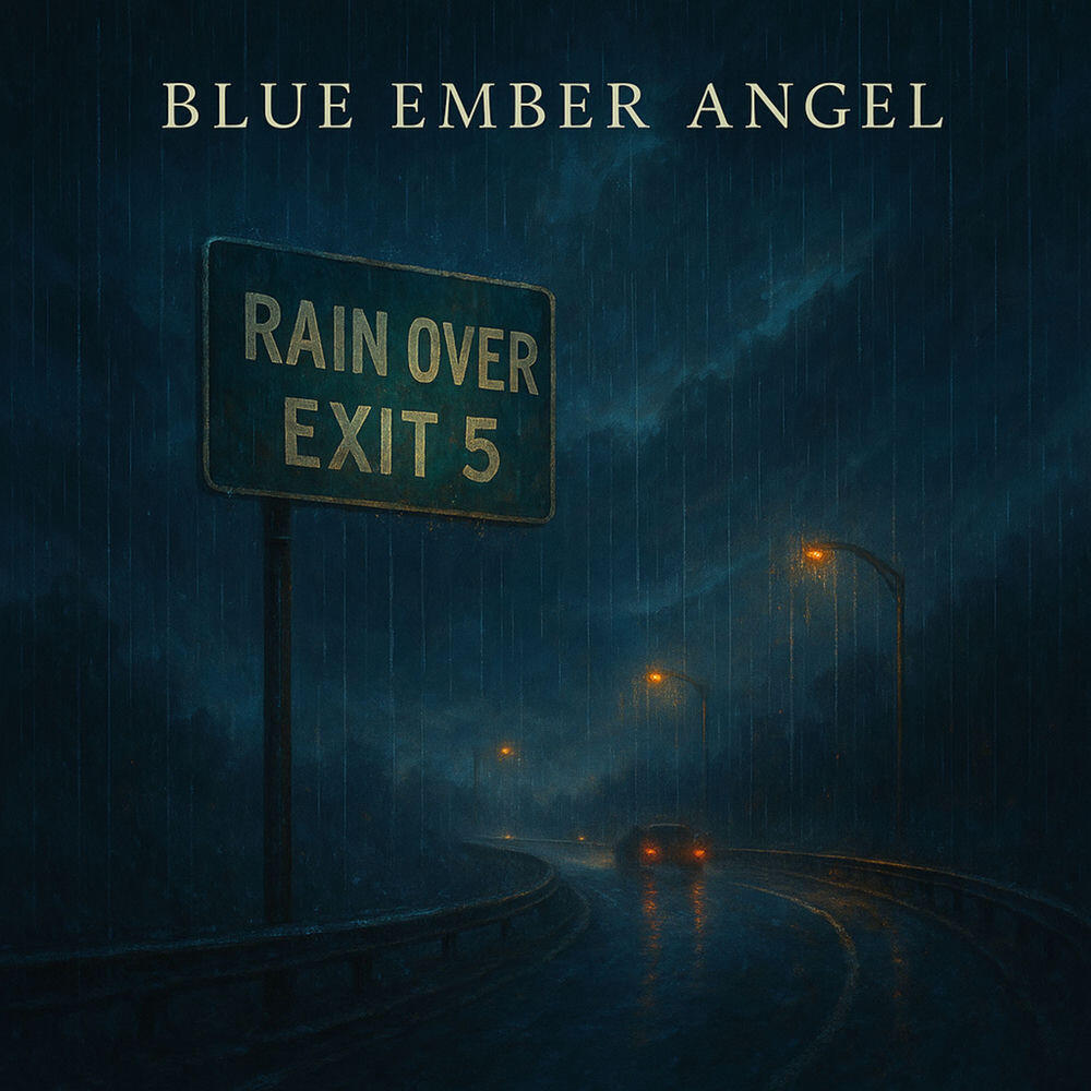 Blue Ember Angel