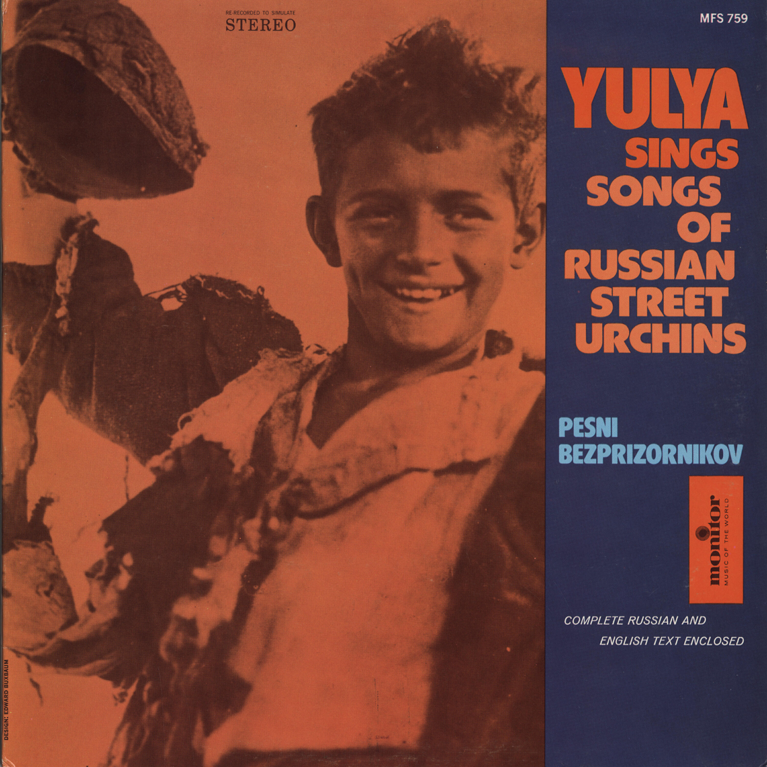 Релиз Yulya Sings Songs of the Russian Street Urchins