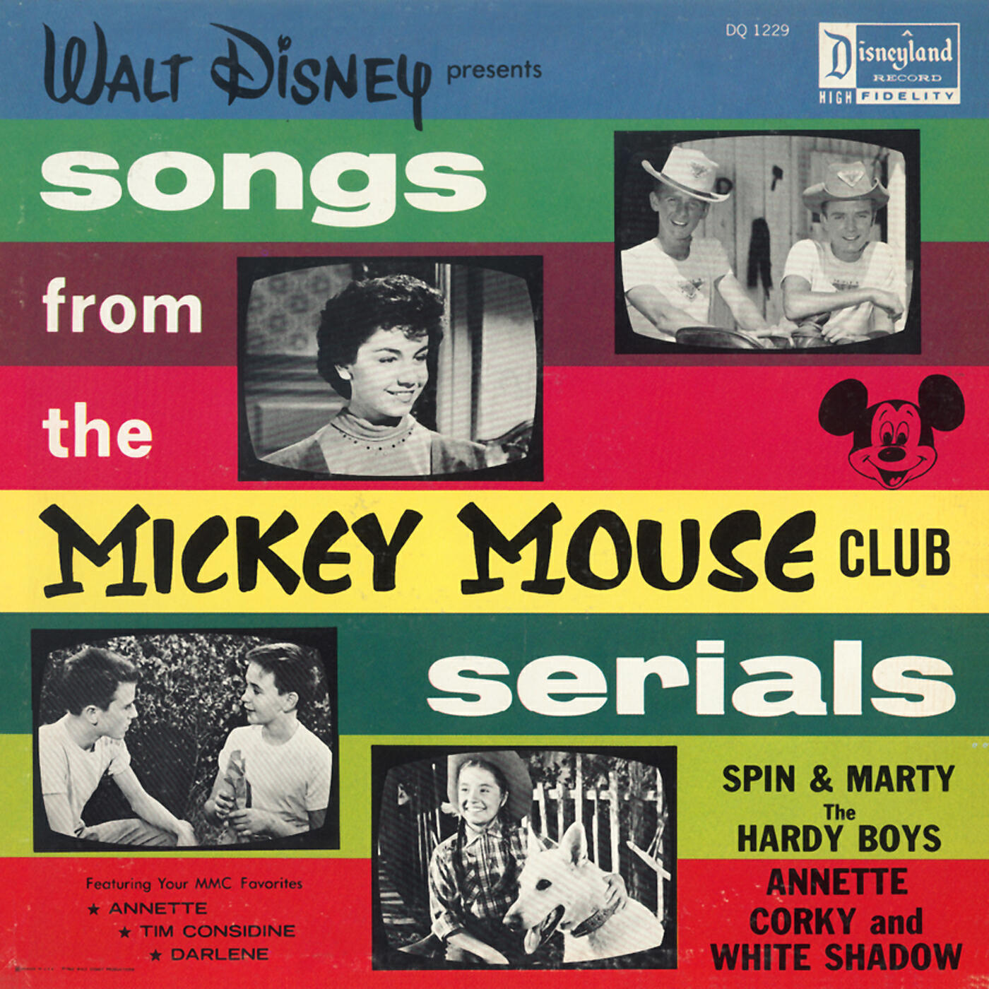 Релиз Walt Disney presents Songs from the Mickey Mouse Club Serials