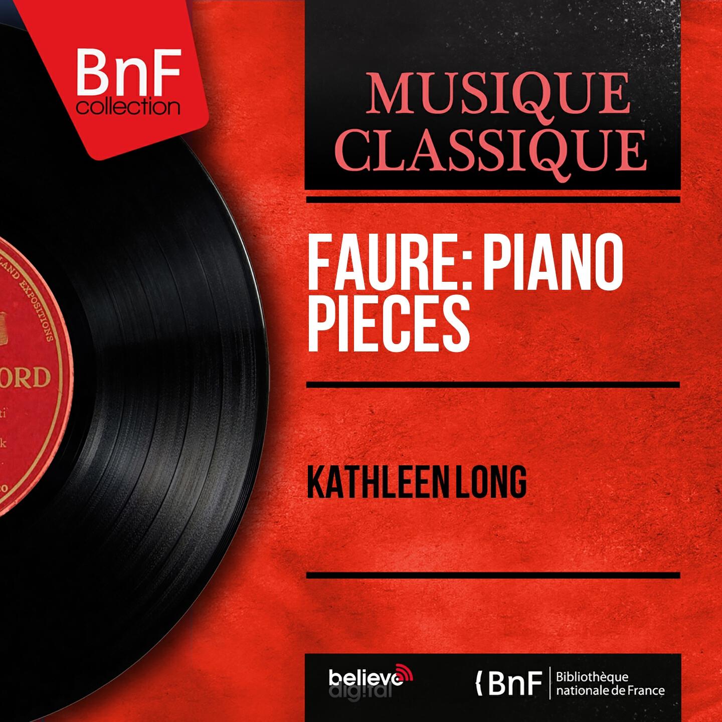 Релиз Fauré: Piano Pieces (Mono Version)