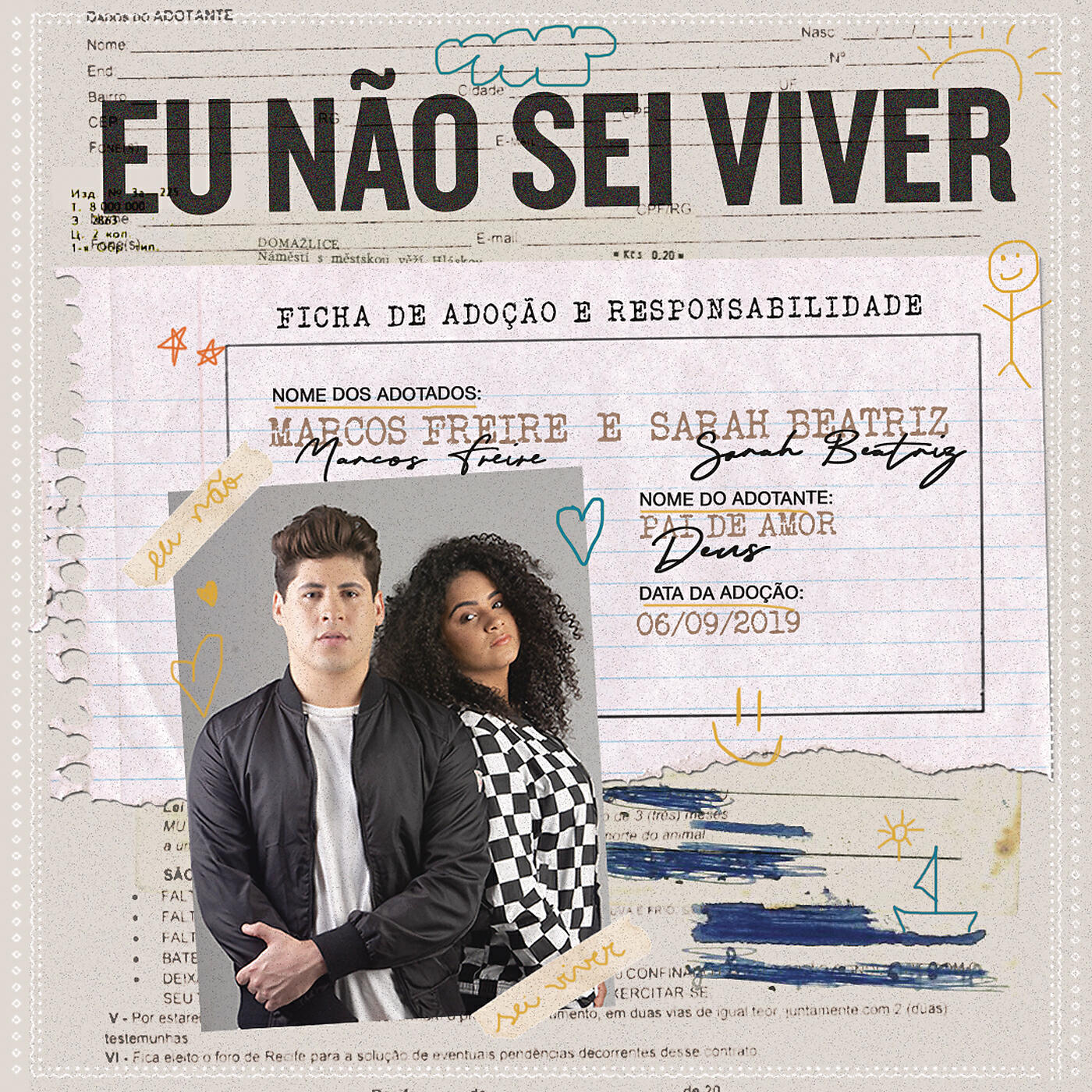 Постер альбома Eu Não Sei Viver (Ao Vivo)