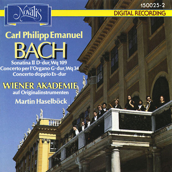 Релиз Carl Philipp Emanuel Bach: Sonatina Ii D-dur, Wq 109 - Concerto Per L´organo G-dur, Wq 34 - Concerto Doppio Es-dur