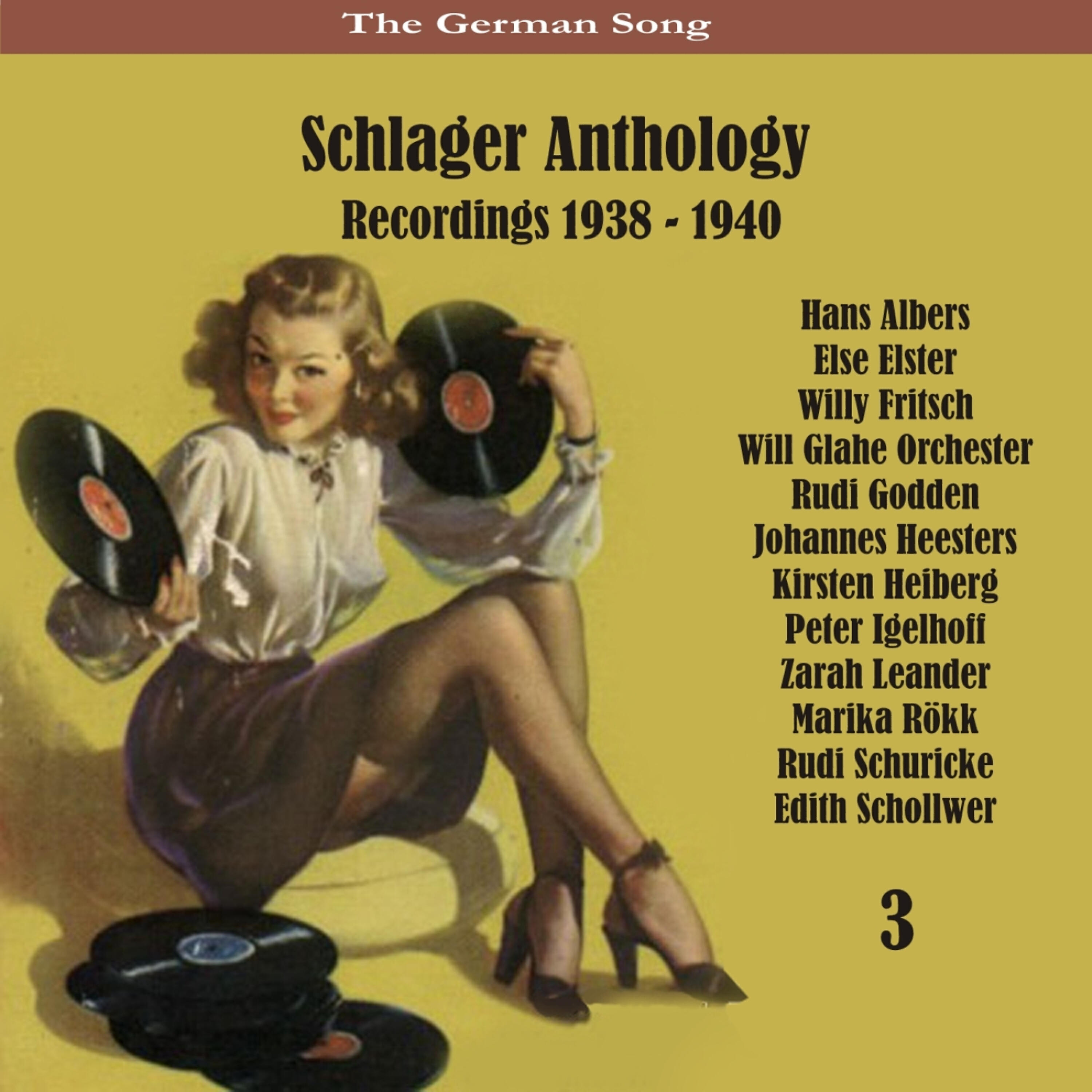 Релиз The German Song / Schlager Anthology / Recordings 1938 - 1940, Vol. 3