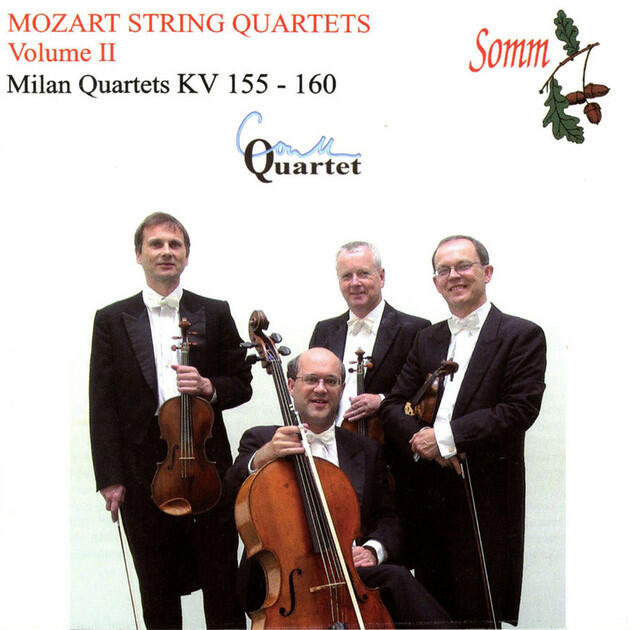 Релиз Mozart: String Quartets, Vol. 2, K. 155-160
