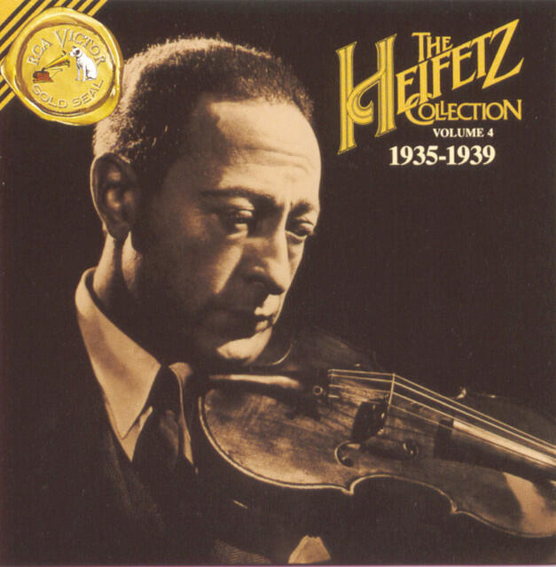Постер альбома The Heifetz Collection Vol. 4 - 1935-1939