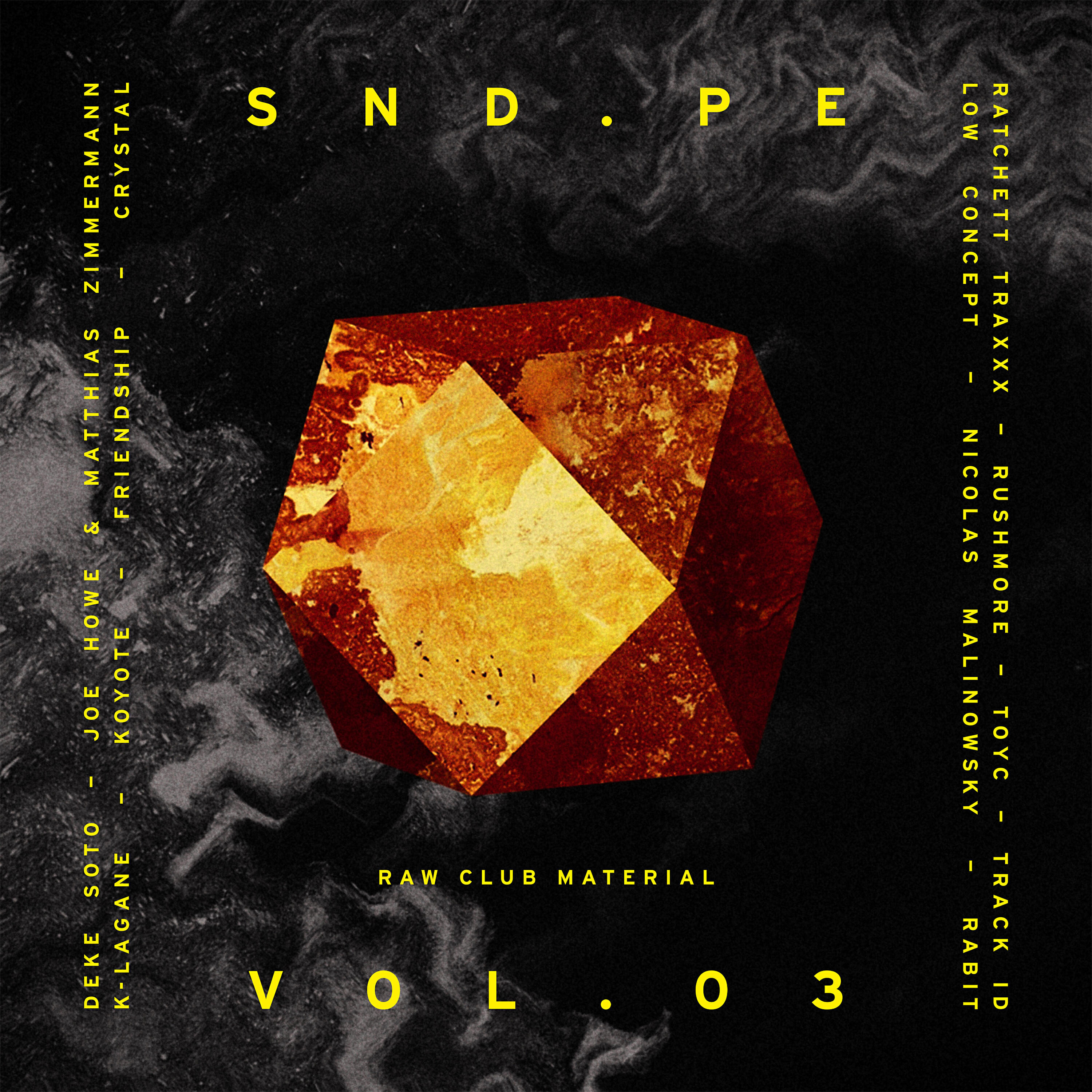 Релиз Sound Pellegrino Presents SND.PE, Vol. 3: Raw Club Material