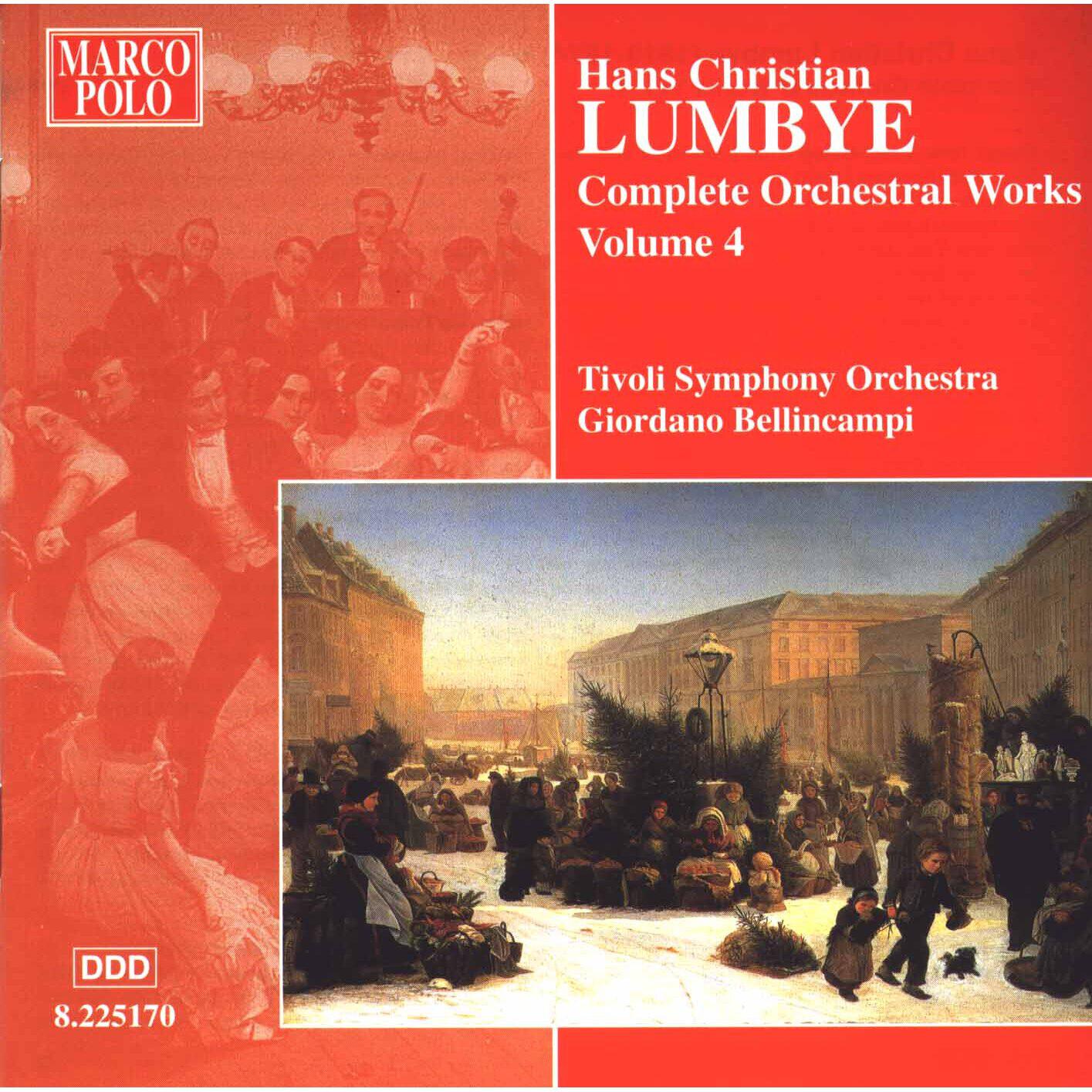 Релиз LUMBYE: Orchestral Works, Vol. 4