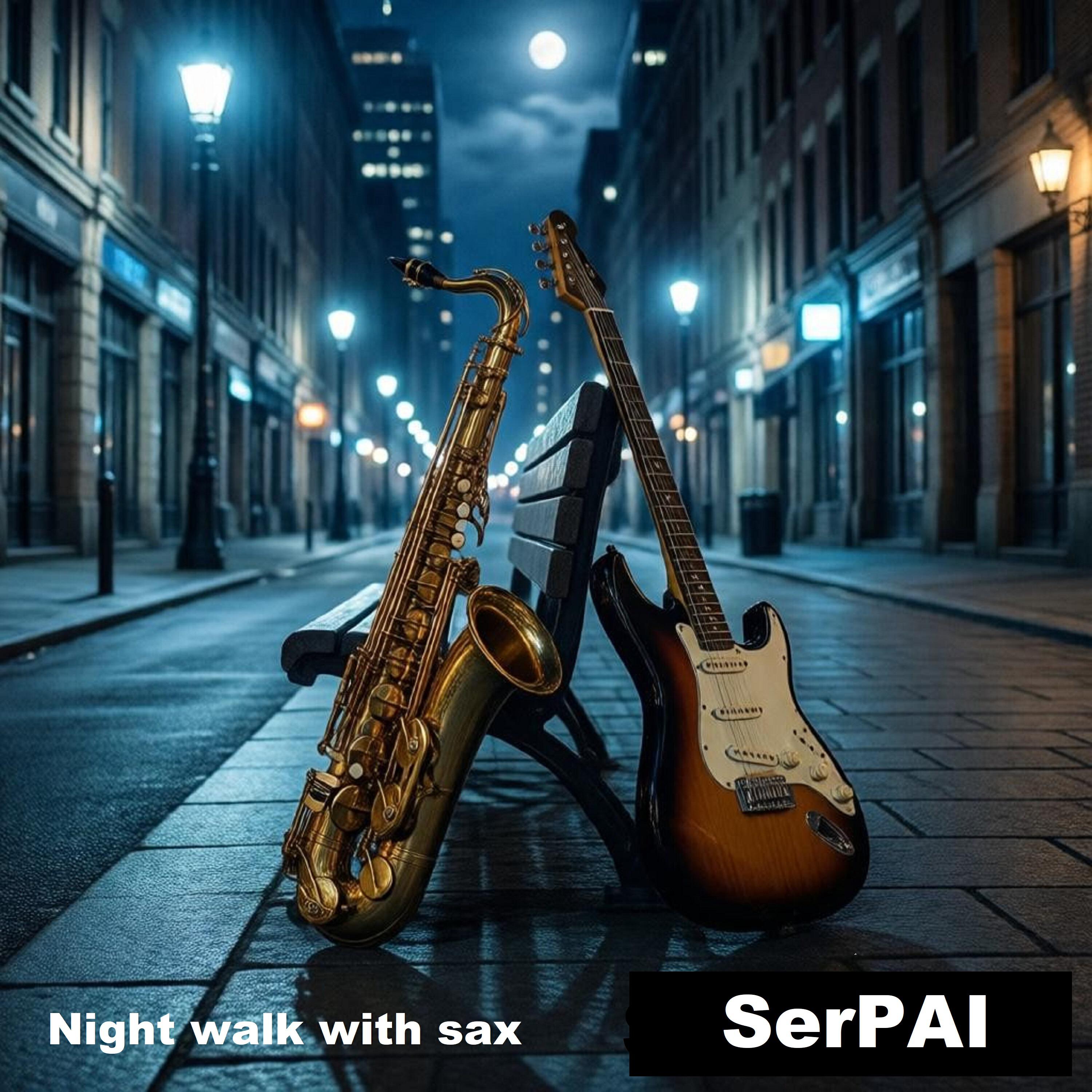 Релиз Night walk with sax