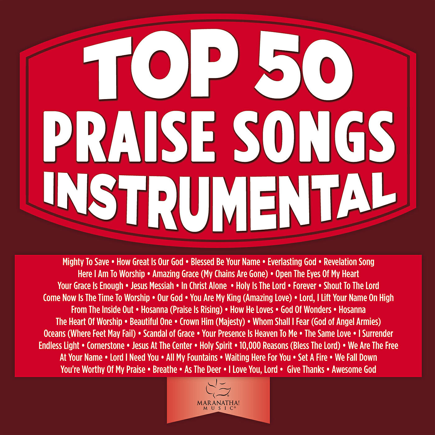 Релиз Top 50 Praise Songs Instrumental