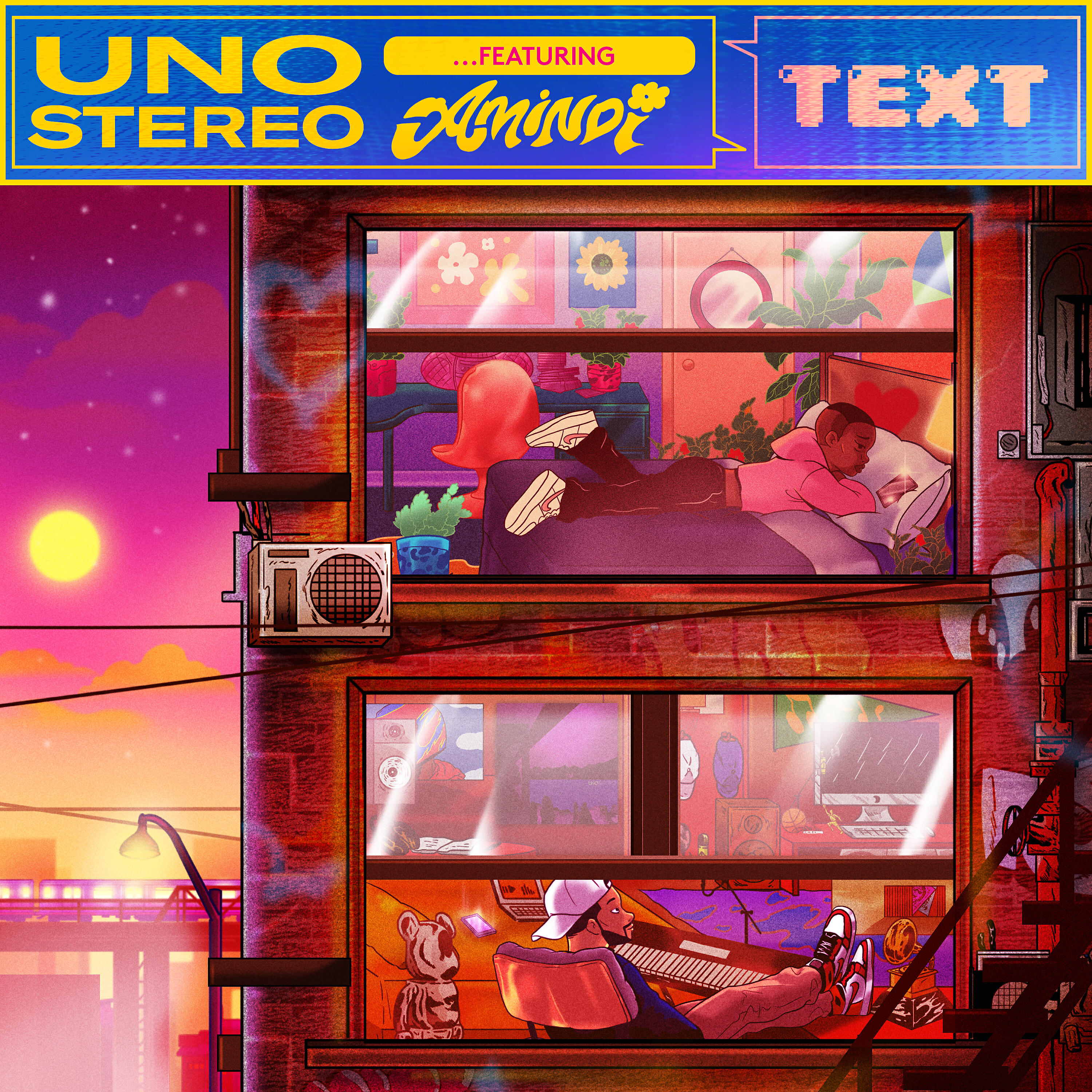 Релиз TEXT (feat. Amindi)