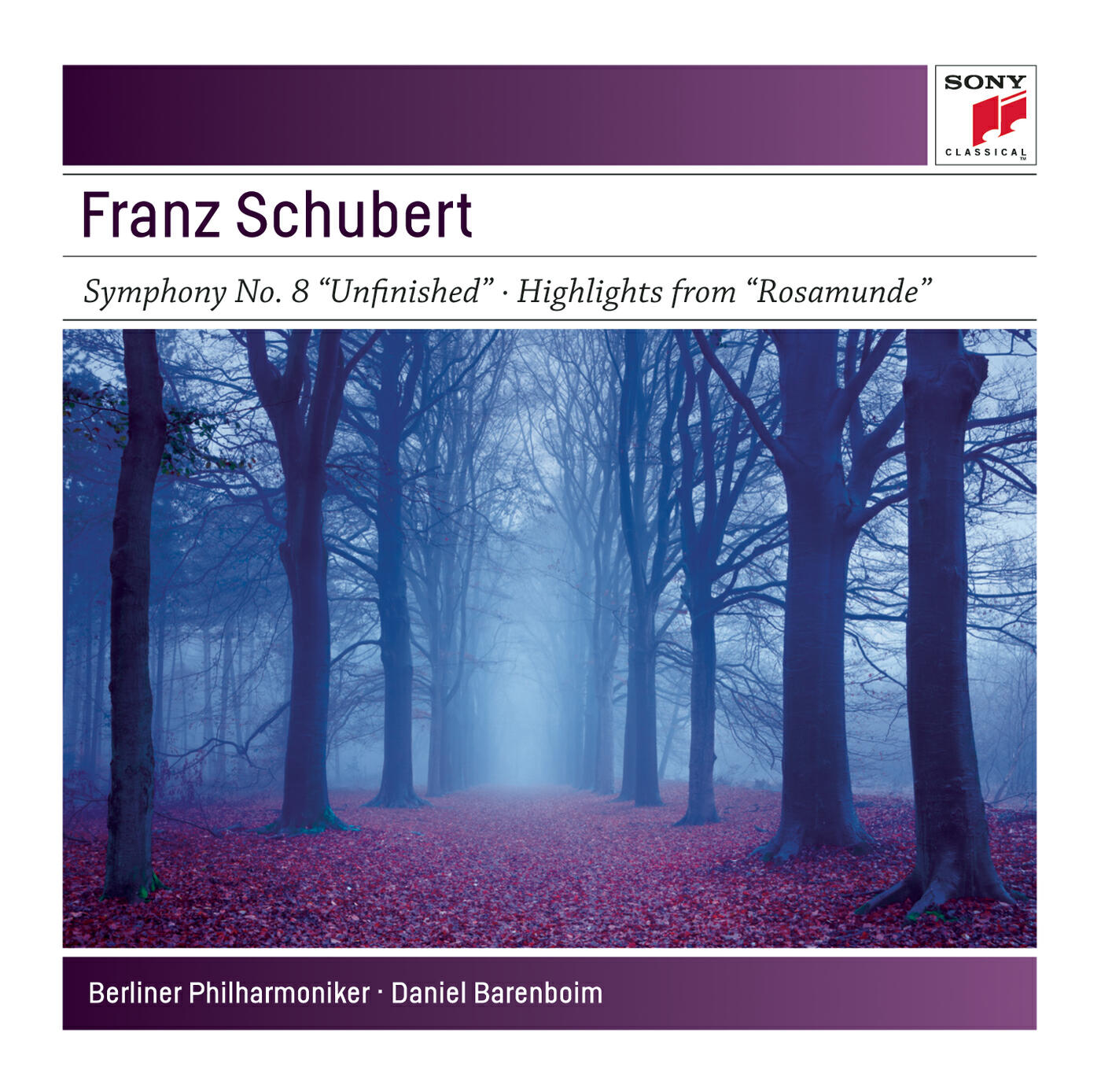 Релиз Schubert: Symphony No. 8 "Unfinished", D. 759 & Highlights from Rosamunde, D. 797