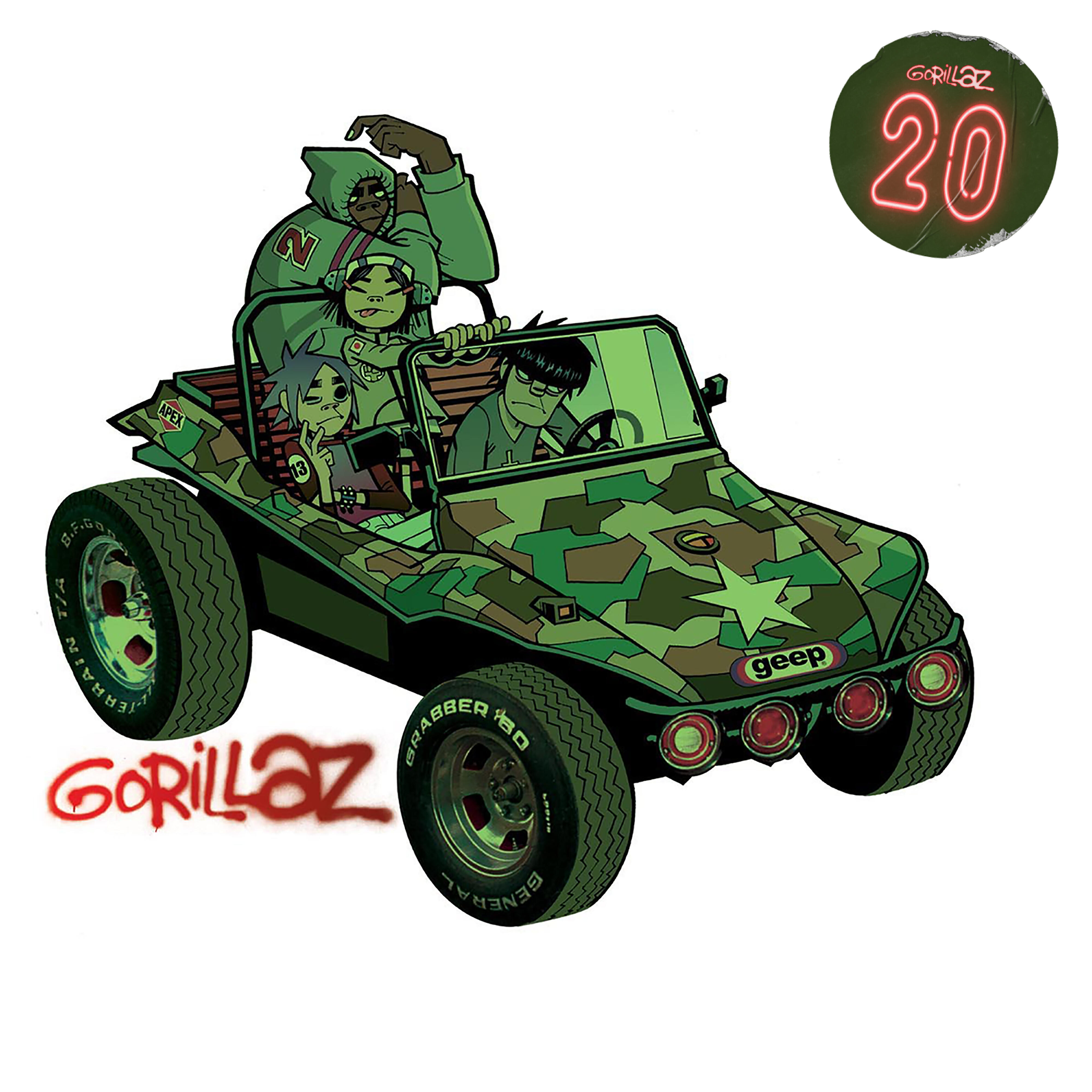 Релиз Gorillaz (Gorillaz 20 Mix)