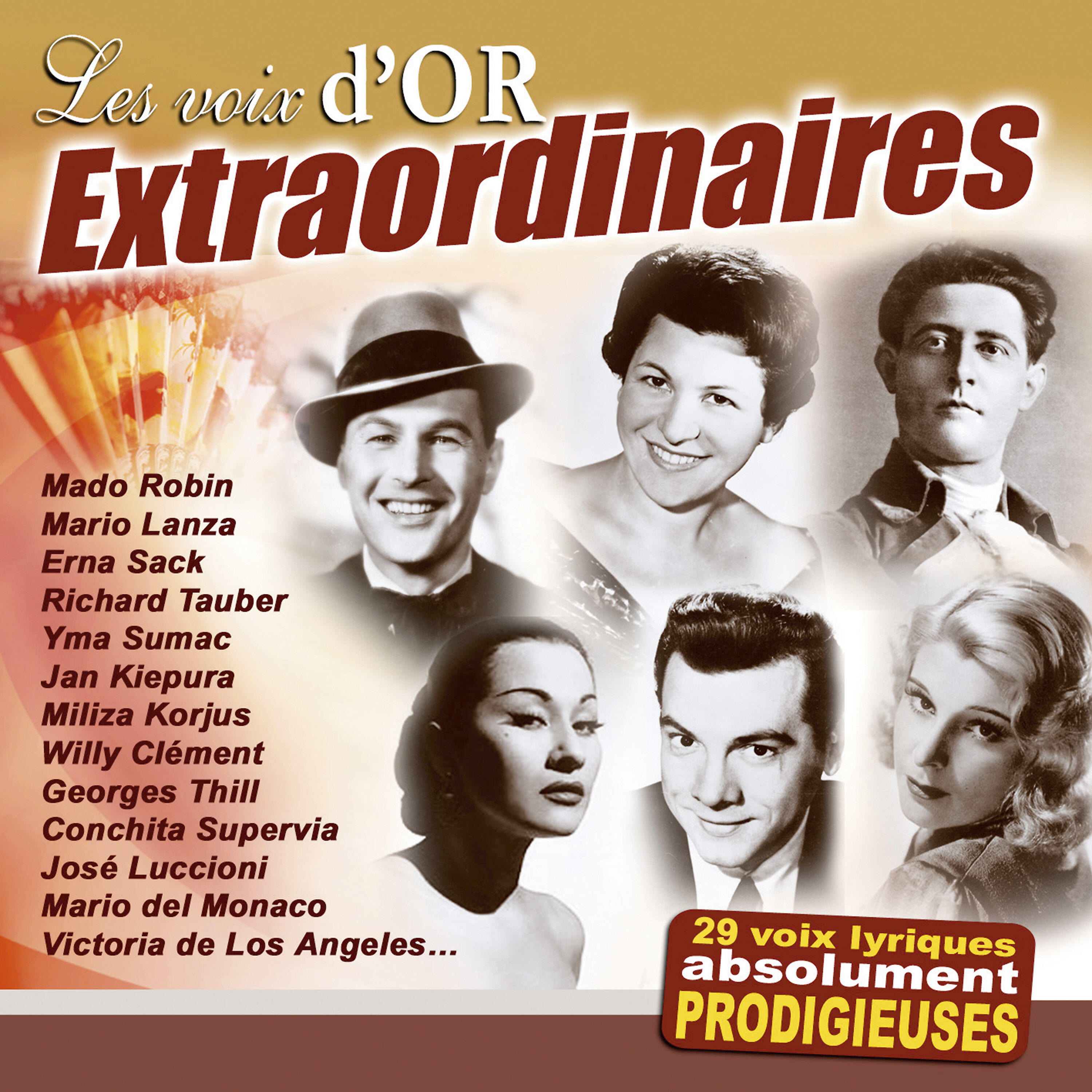 Релиз Les voix d'or extraordinaires