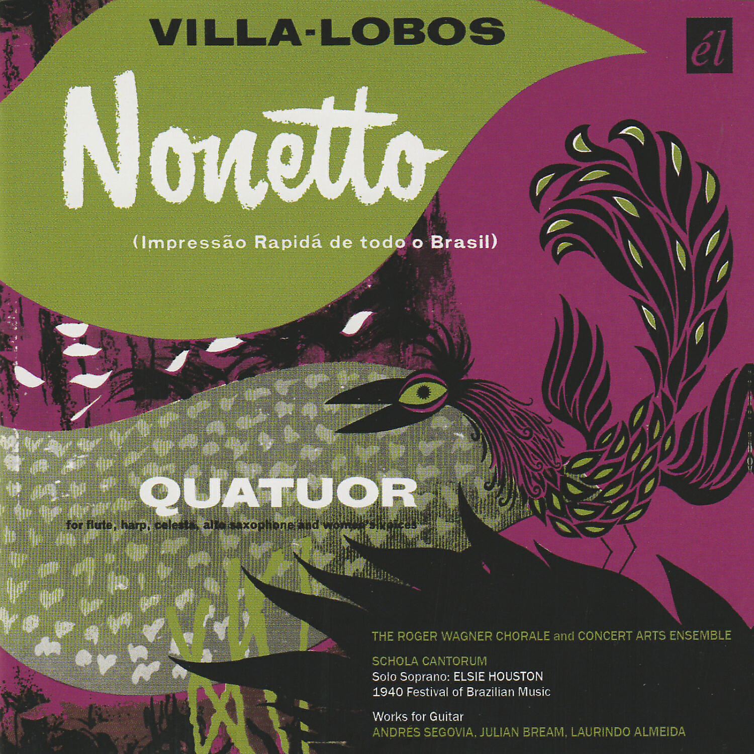 Релиз Villa-Lobos: Nonetto - Quatuor